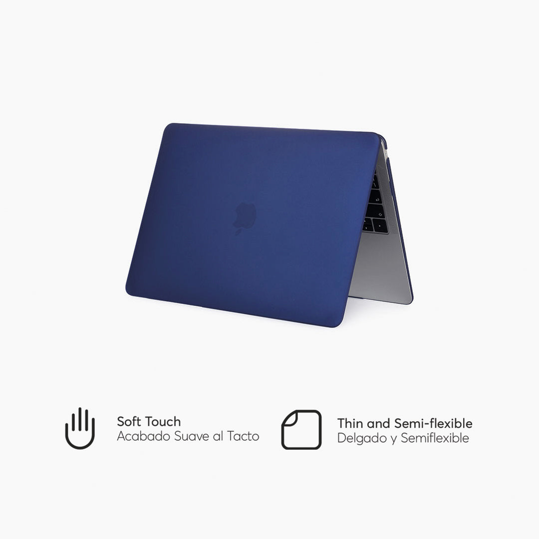 HardCase para MacBook Air Retina 13-inch 2020 M1 Chip Lateral Color Azul Naval