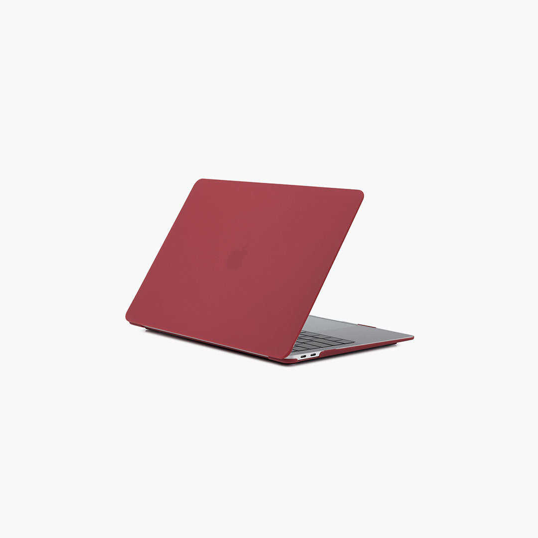 HardCase para MacBook Air Retina 13-inch 2020 M1 Chip Lateral Color Rojo Cereza