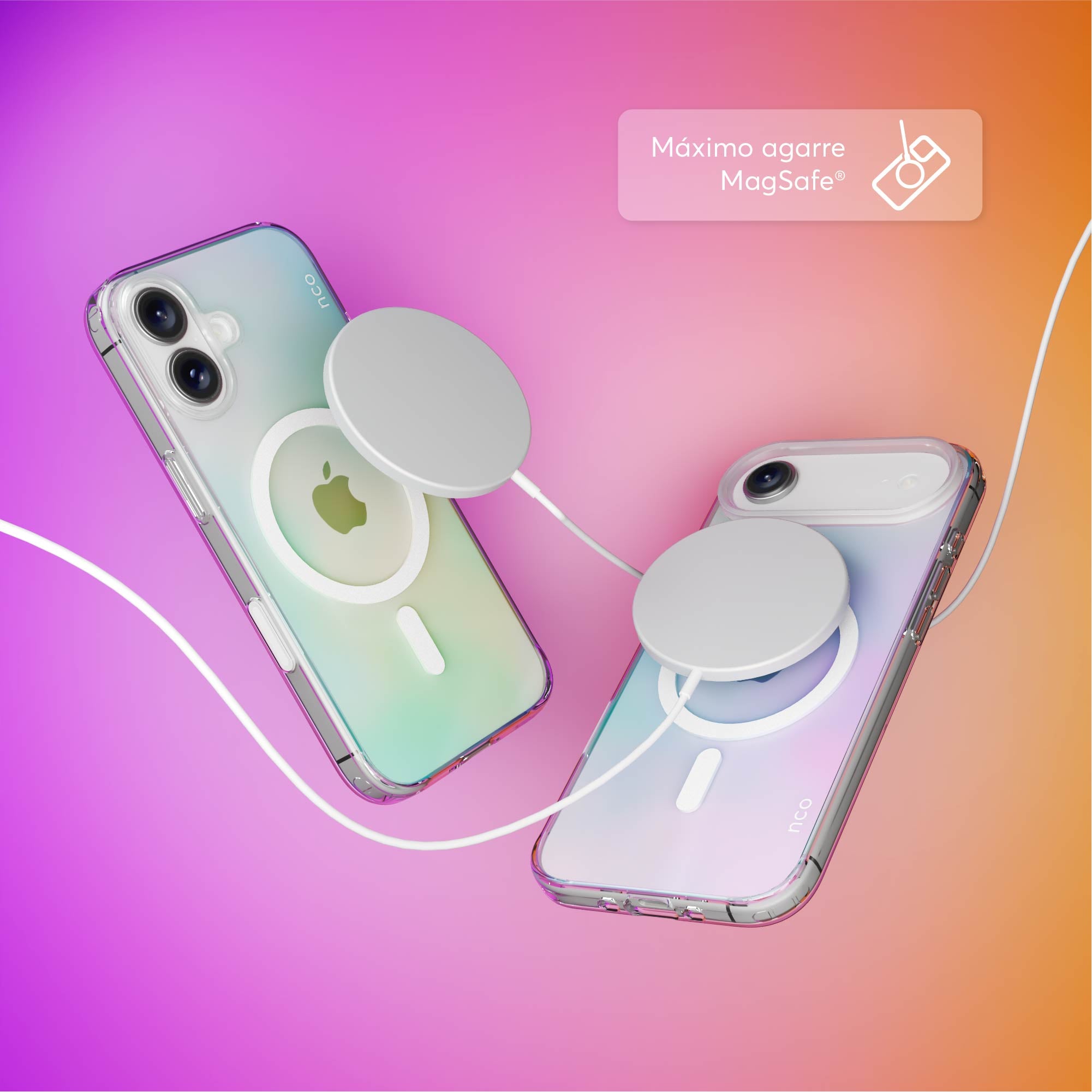 SafeCase Rainbow para iPhone 17 Series Compatible con MagSafe