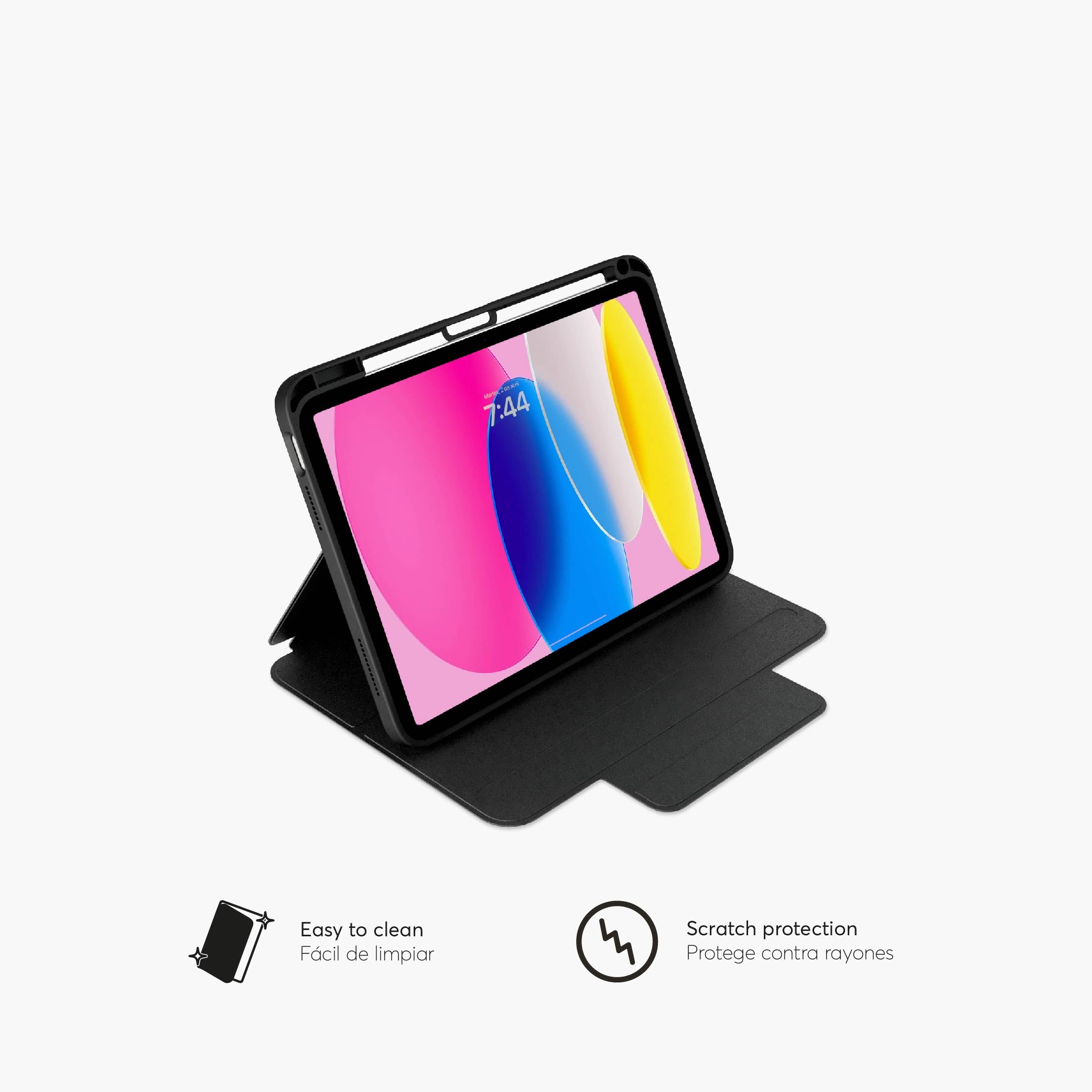 SafeCase Click Royal Black para iPad (M2, M3, M4)
