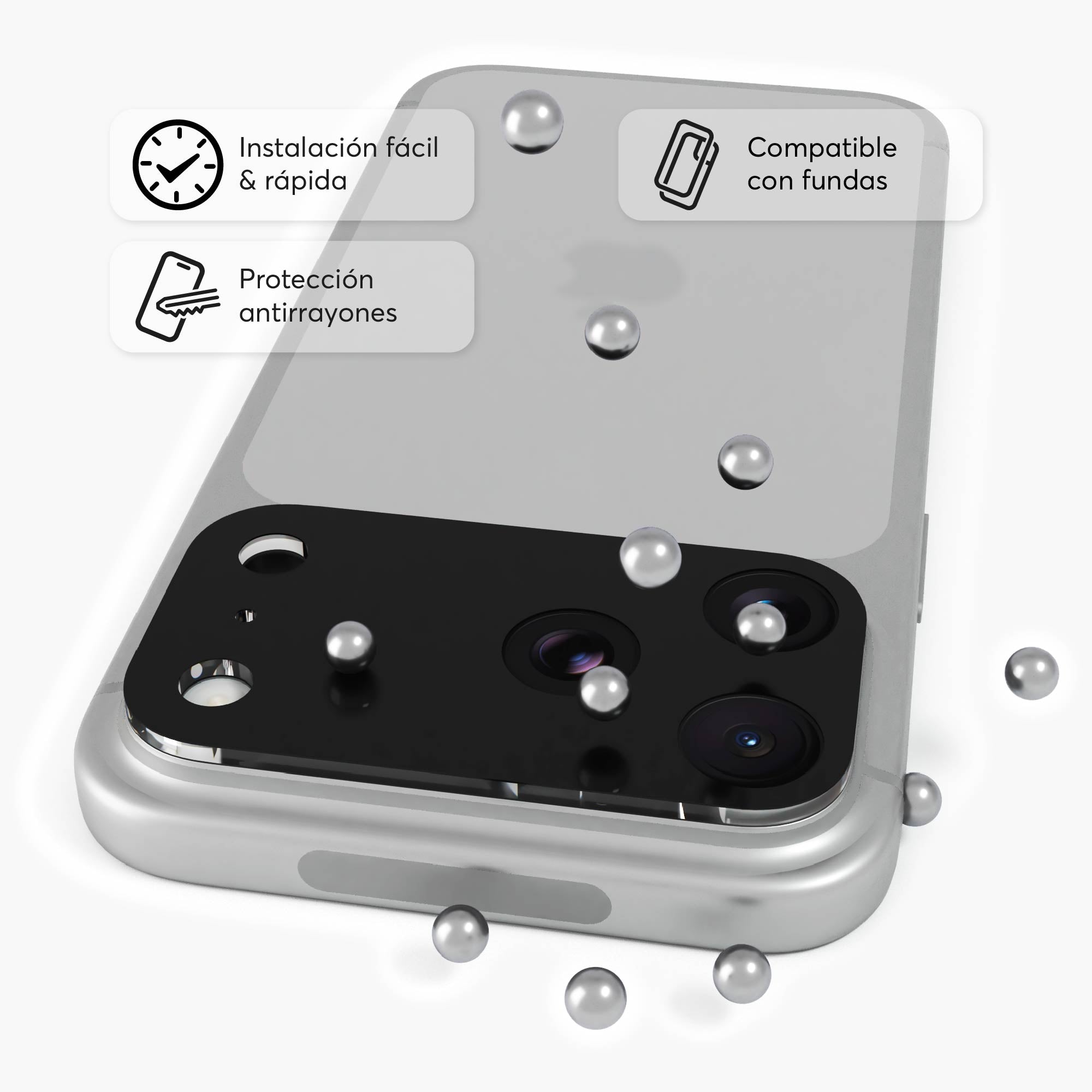 CamGuard para iPhone 17 Series Cobertura Total