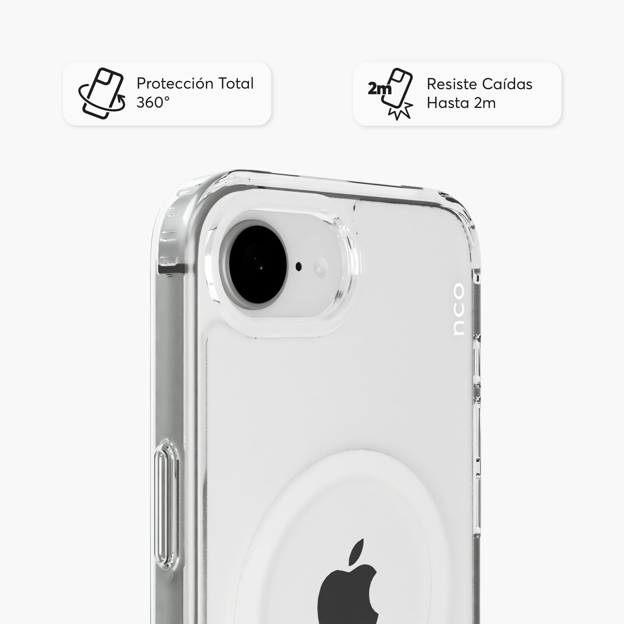 Combo Para iPhone 16e SafeCase Clear + GlassGuard
