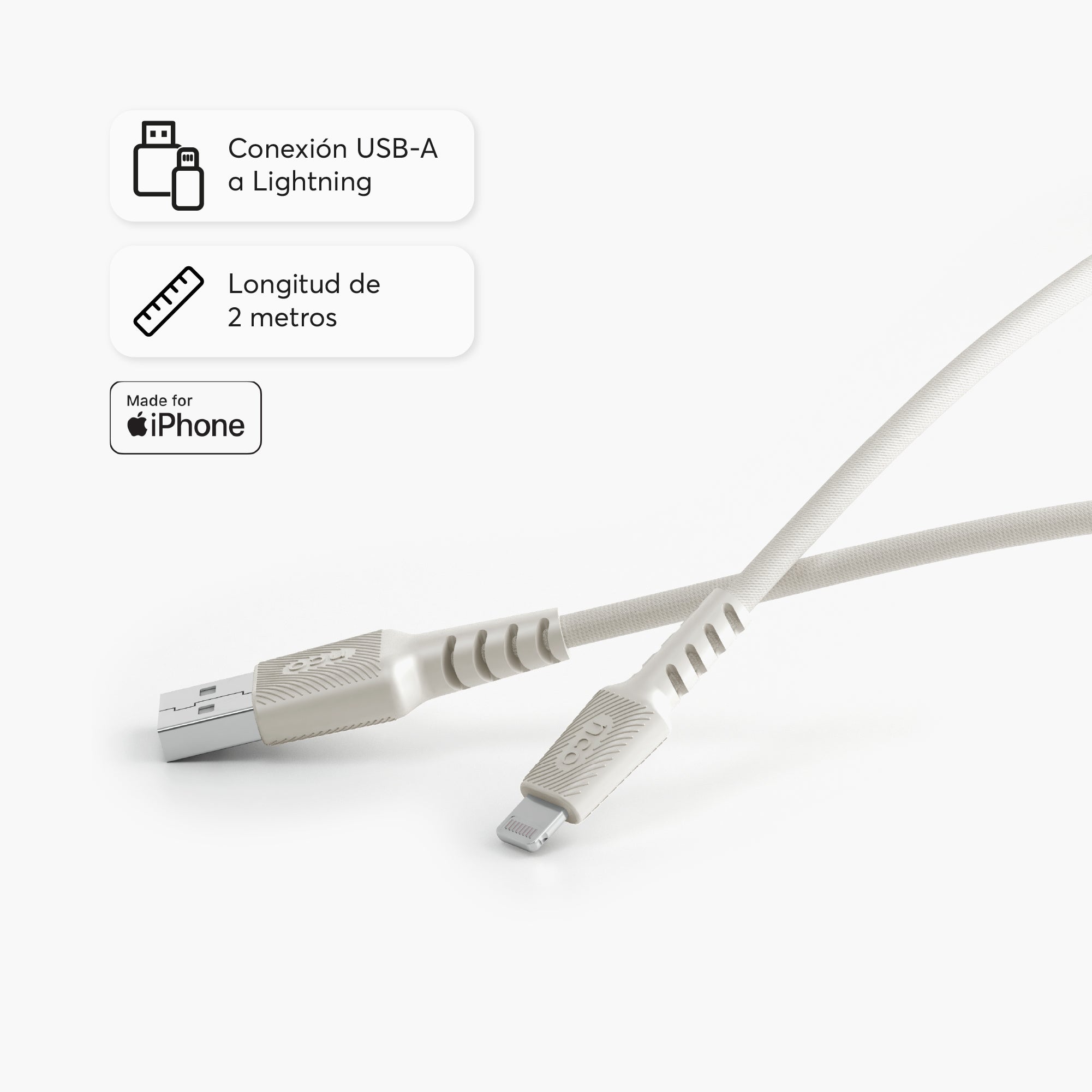 PowerLite Cable USB-A a Lightning
