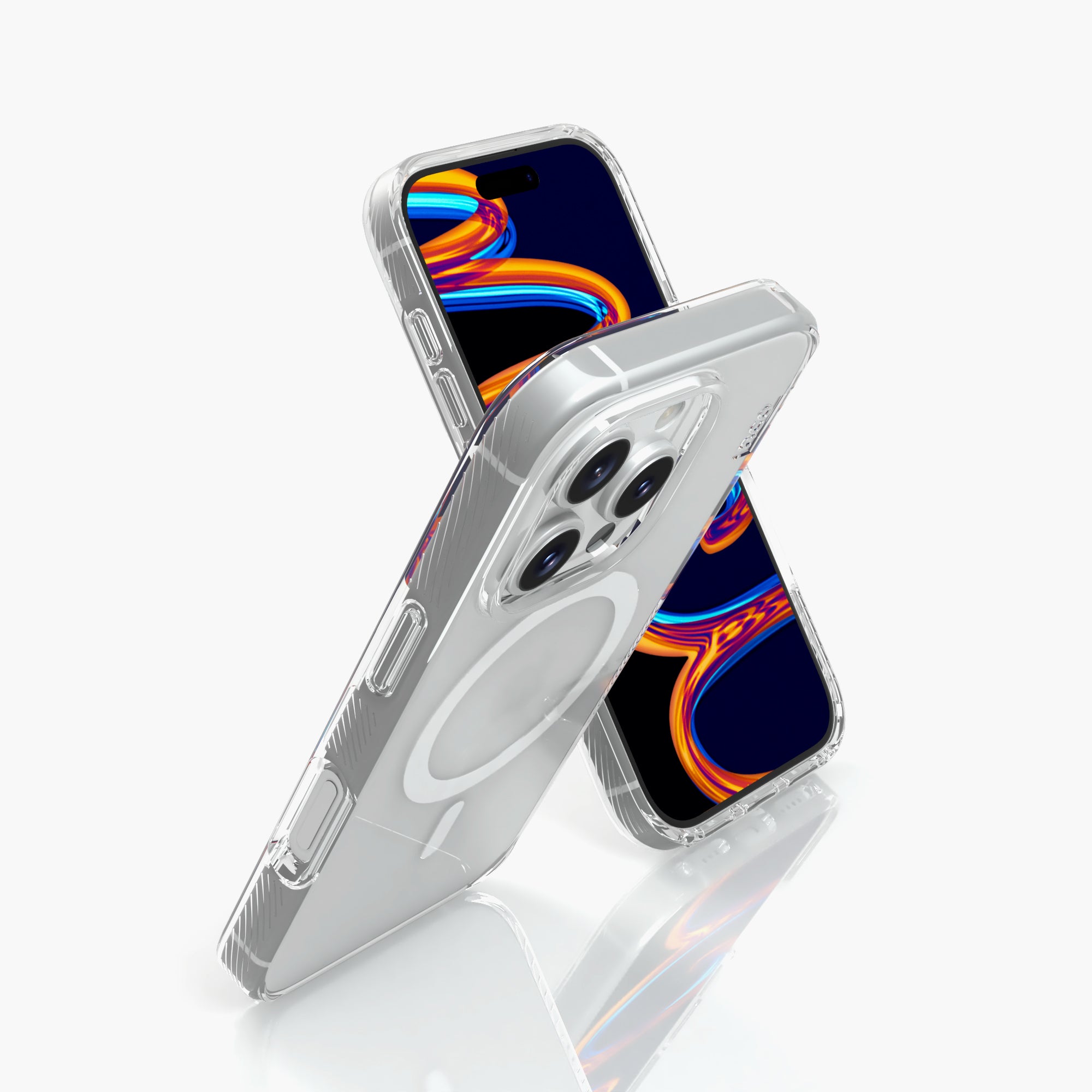 SafeCase Force Clear para iPhone 16 Series Compatible con MagSafe