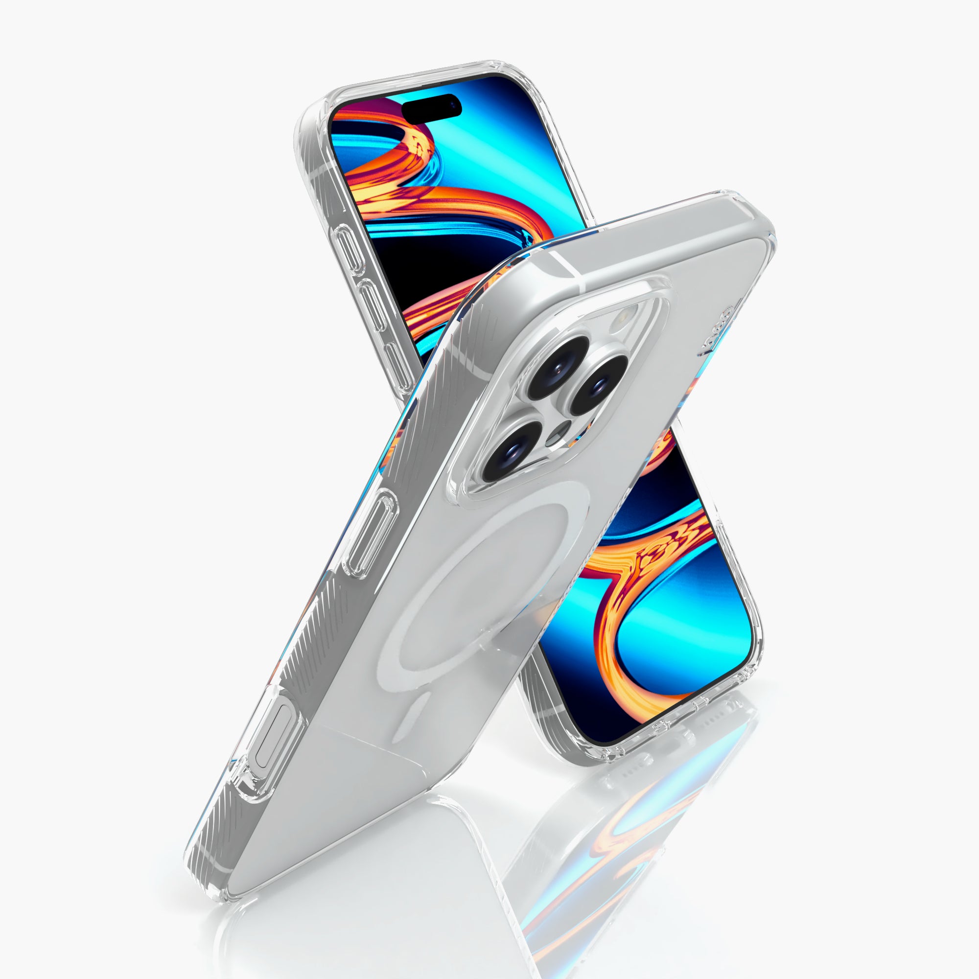 SafeCase Force Clear para iPhone 16 Series Compatible con MagSafe