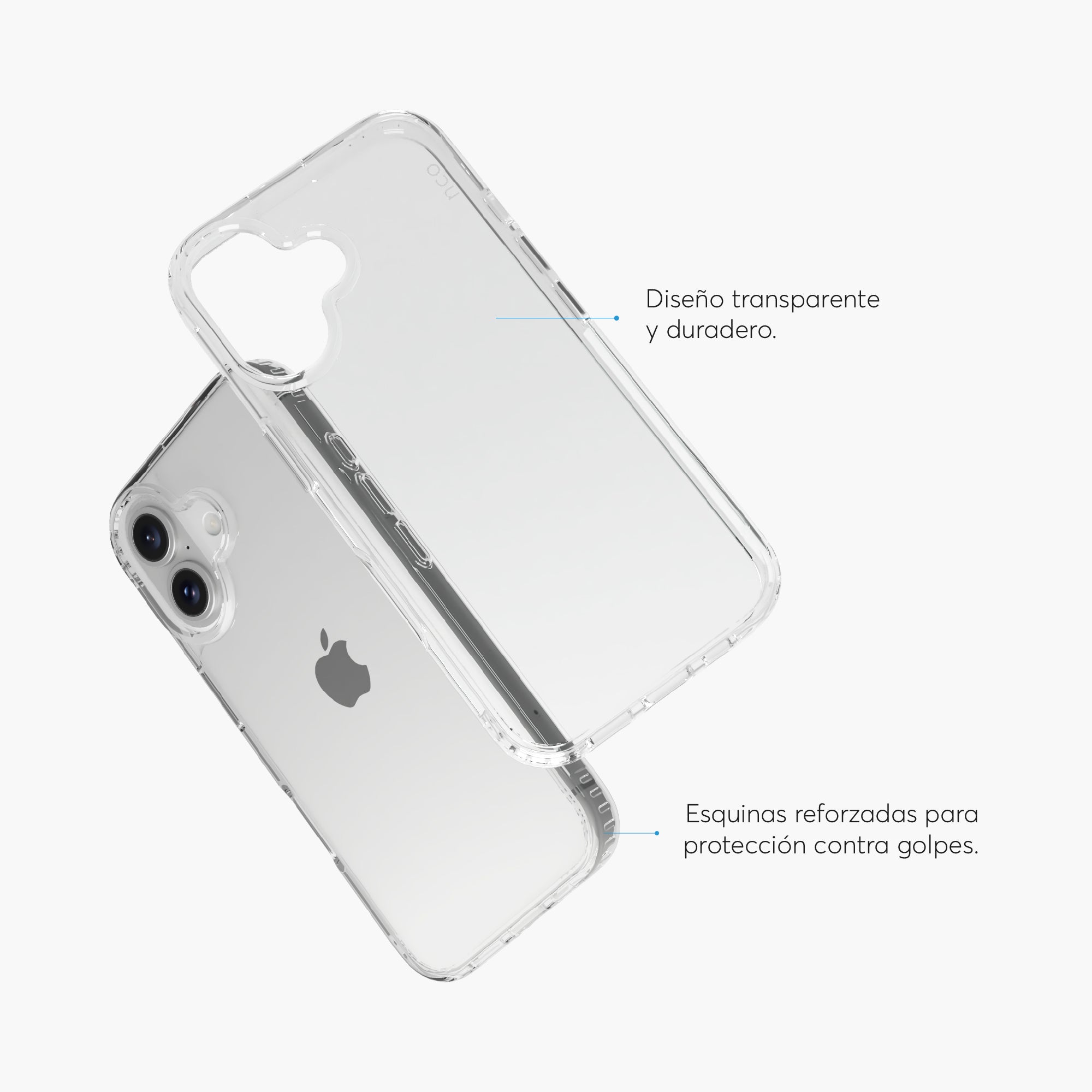 SafeCase Clear para iPhone 16 Series