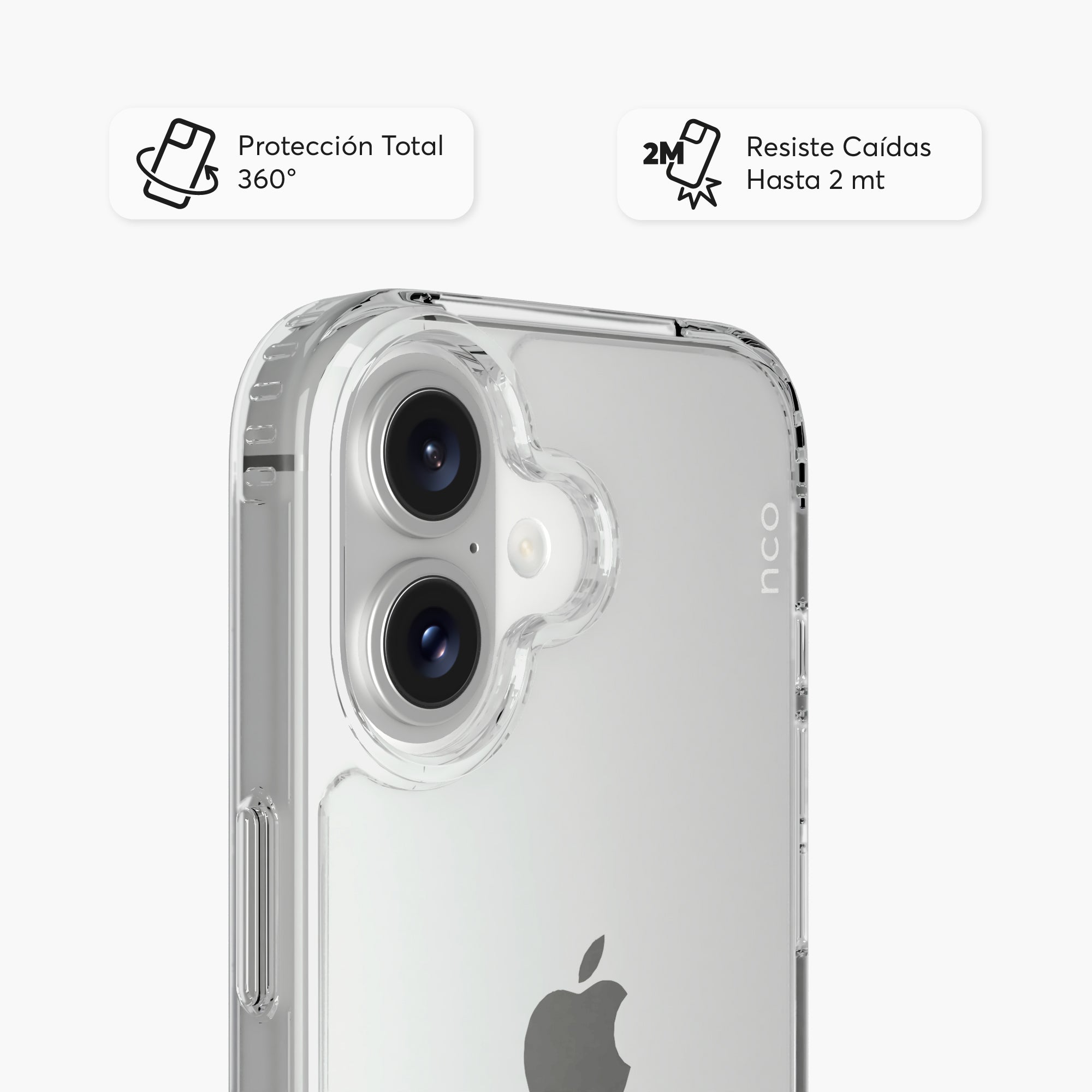 SafeCase Clear para iPhone 16 Series