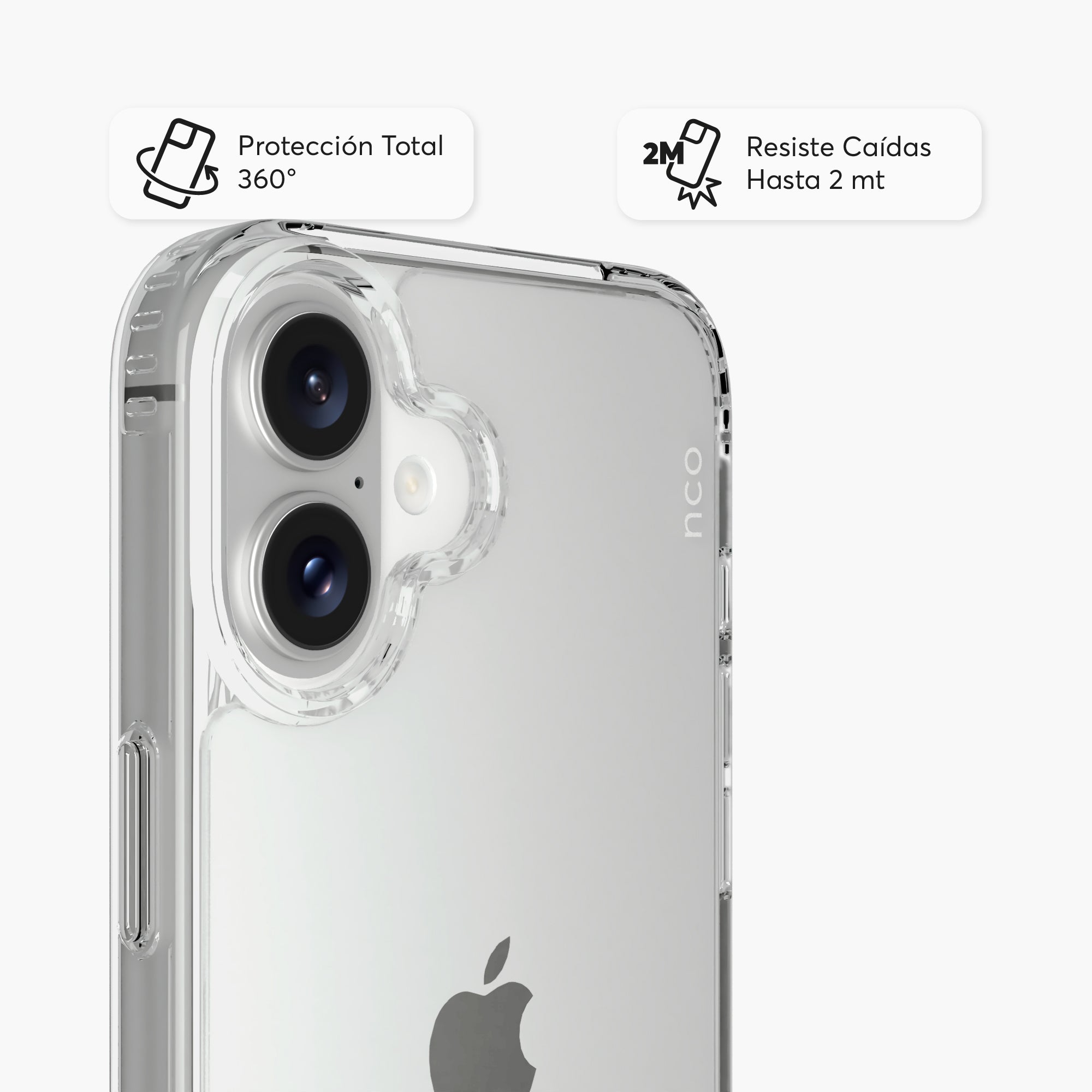 SafeCase Clear para iPhone 16 Series