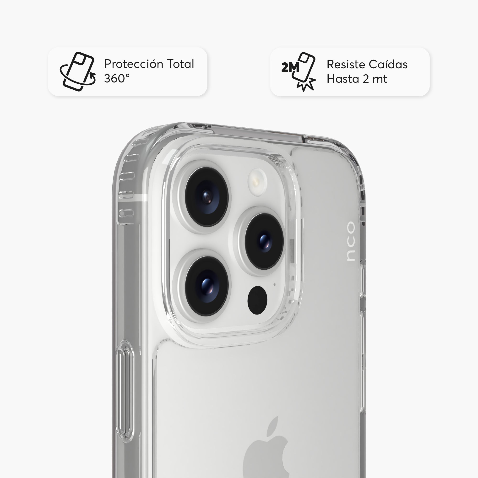 SafeCase Clear para iPhone 16 Series