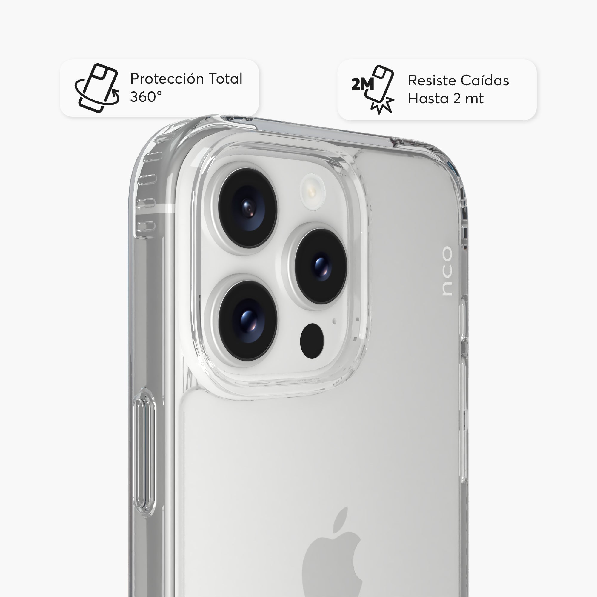 SafeCase Clear para iPhone 16 Series