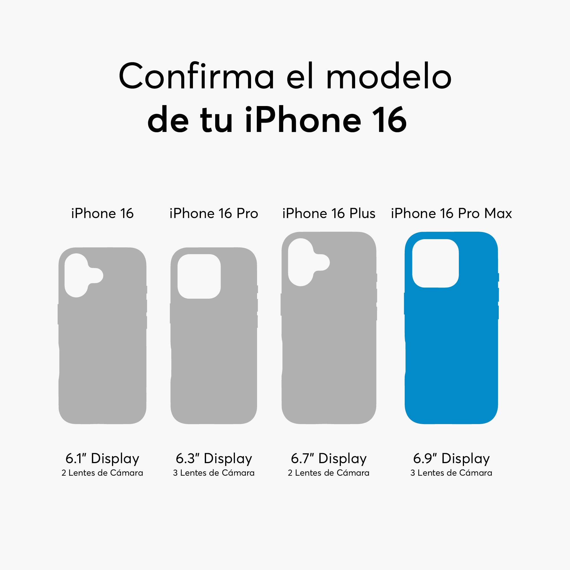 SafeCase Clear Rainbow para iPhone 16 Series Compatible con MagSafe