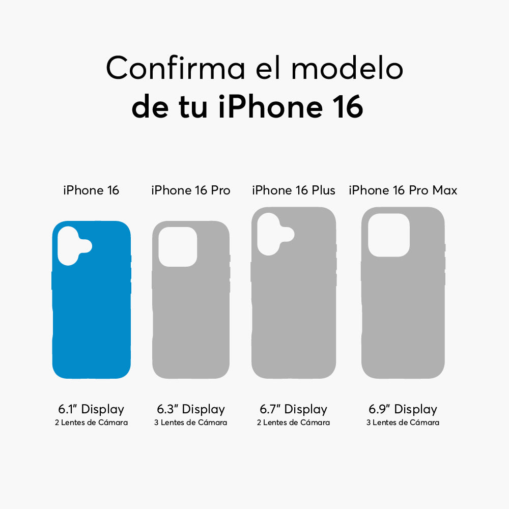 SafeCase Lite para iPhone 16 Series Compatible con MagSafe