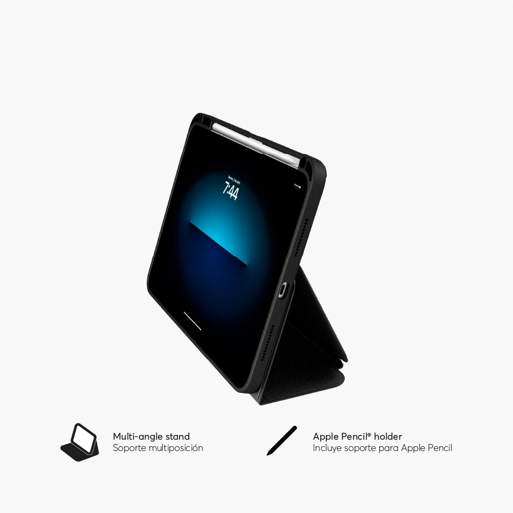 SafeCase Click Royal Black para iPad (M2, M3, M4, M5)
