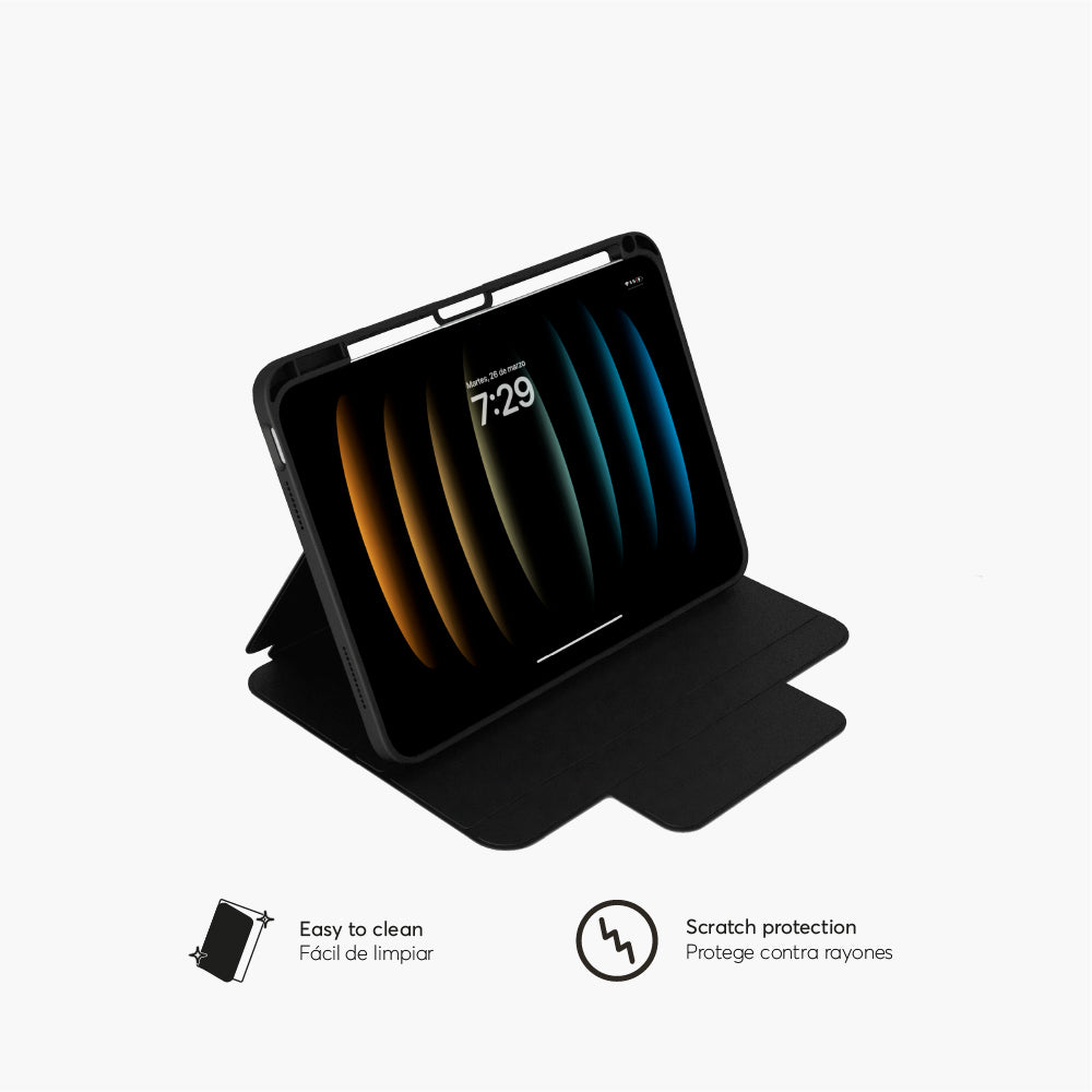 SafeCase Click Royal Black para iPad (M2, M3, M4, M5)