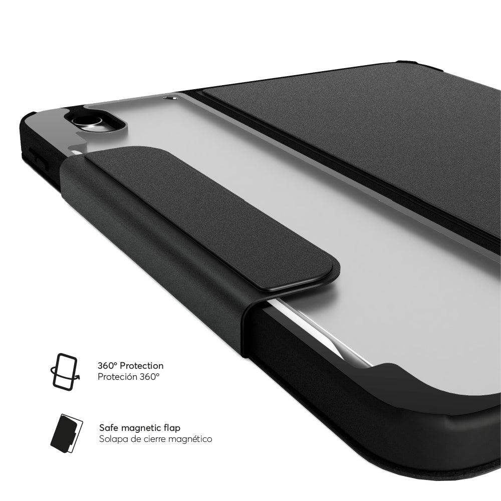 SafeCase Click Royal Black para iPad (M2, M3, M4, M5)
