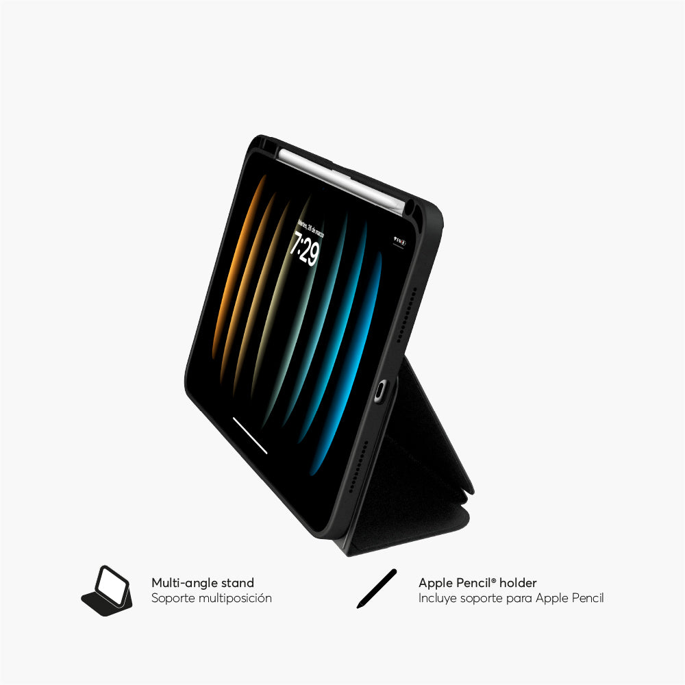 SafeCase Click Royal Black para iPad (M2, M3, M4, M5)