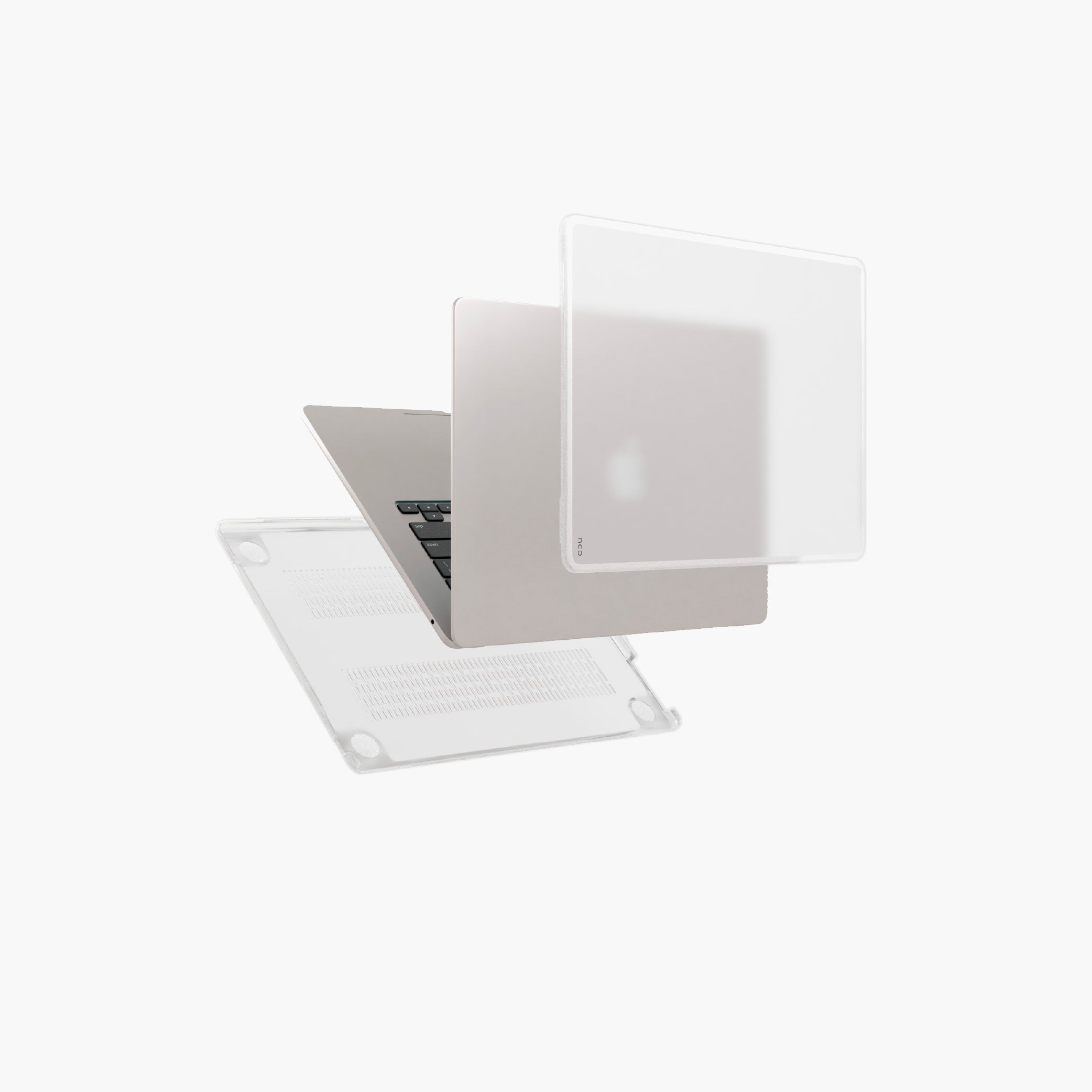 Despiece HardCase Shock para MacBook Air 15.3-inch 2023 M2 Chip Color Transparente