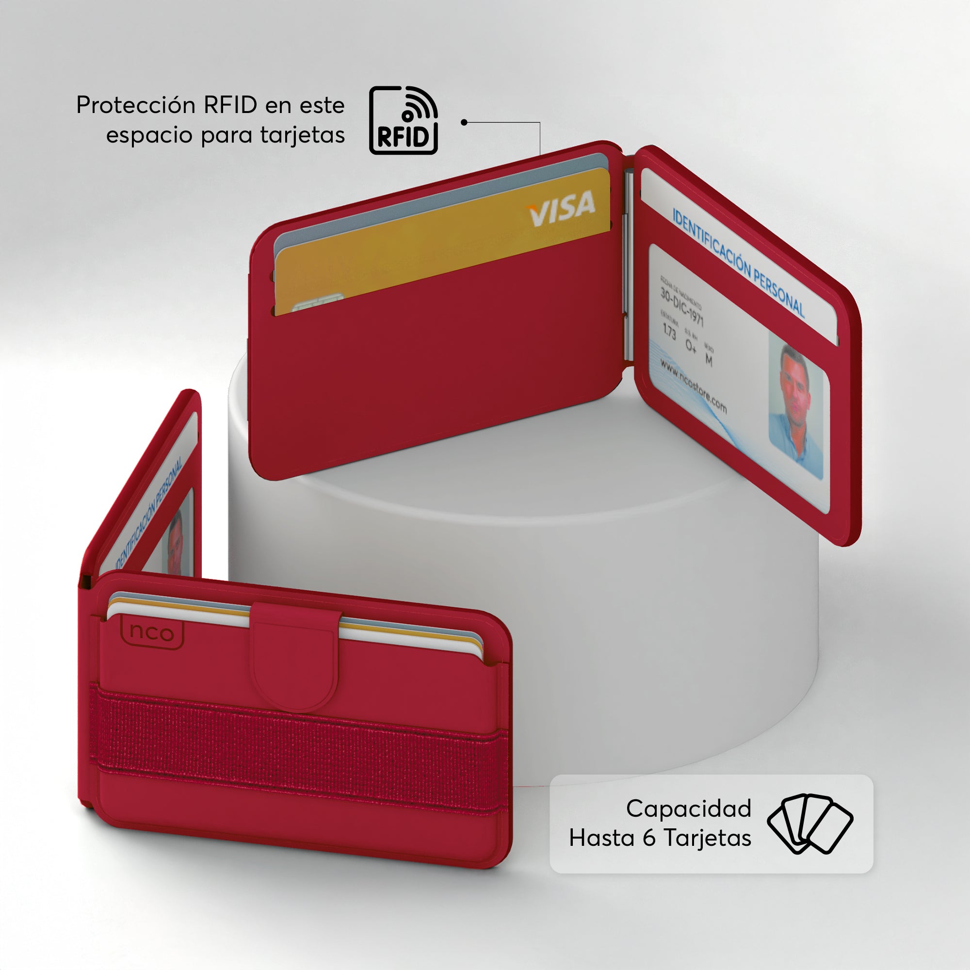 MyWallet Rojo Cereza