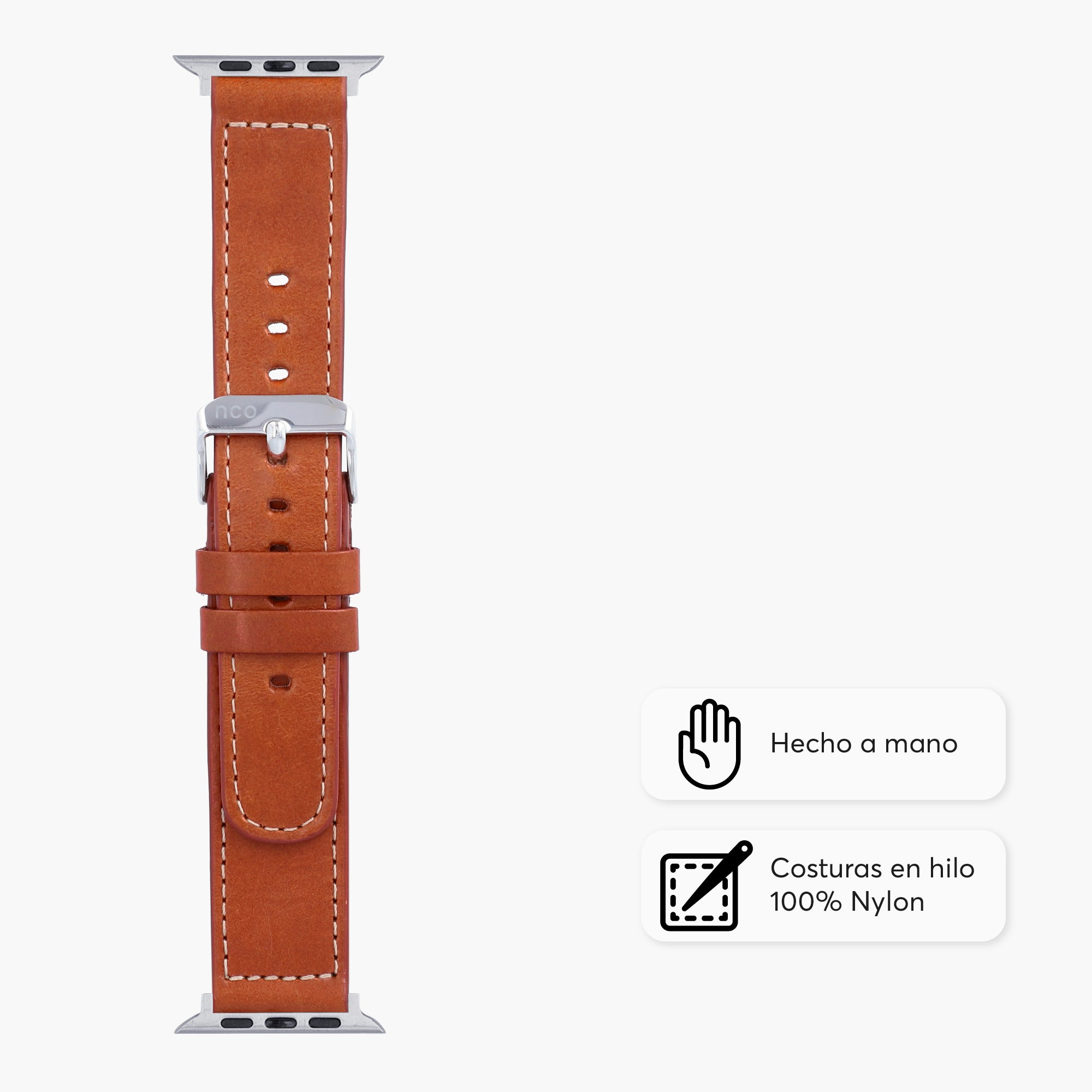Correa de cuero LeatherBand para Apple Watch