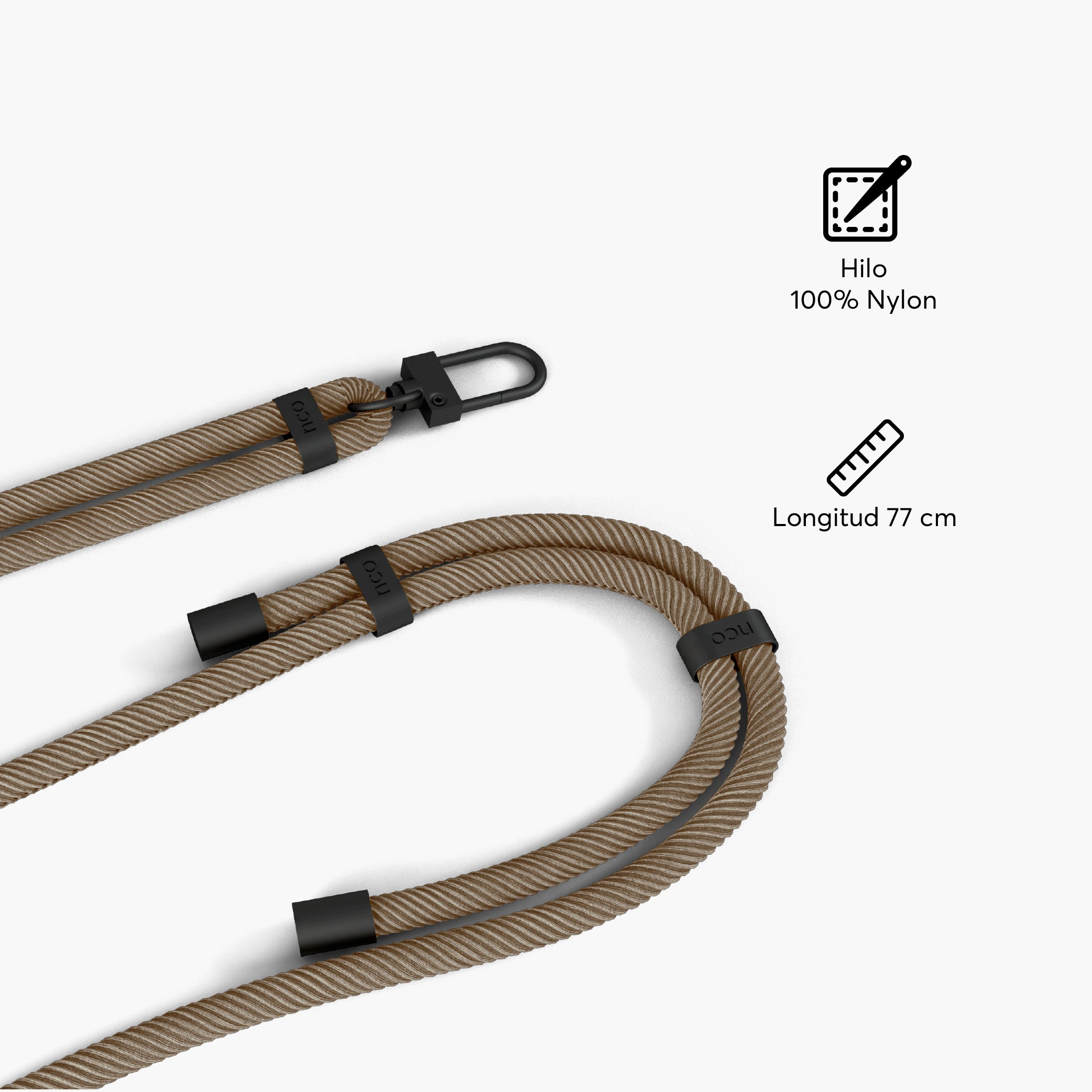 CarryLoop de color Latte para iPhone Series