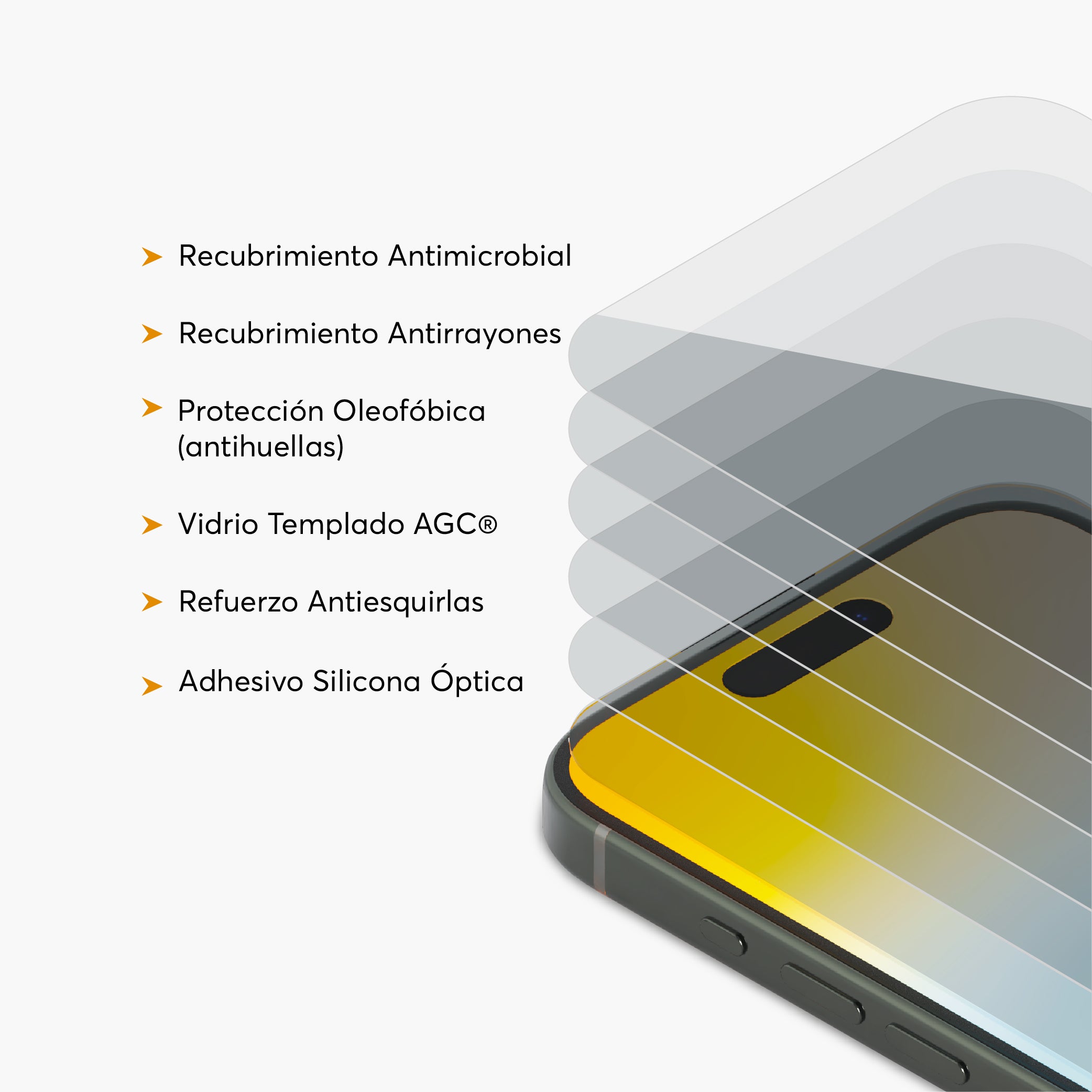 GlassGuard ion+ para iPhone 15 Series