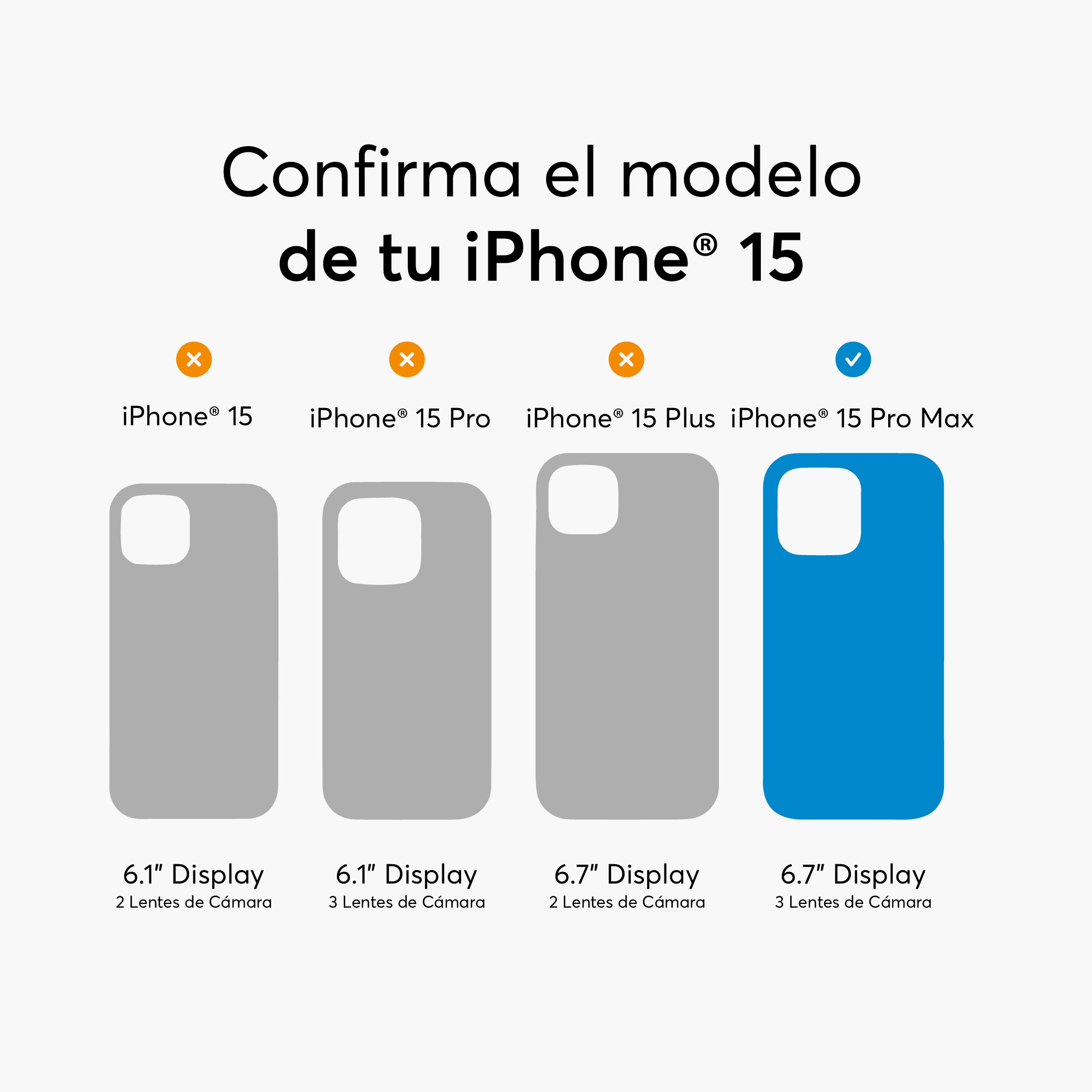 Protector de pantalla para iPhone 15 Pro Max dispositivo iphone 15 pro max