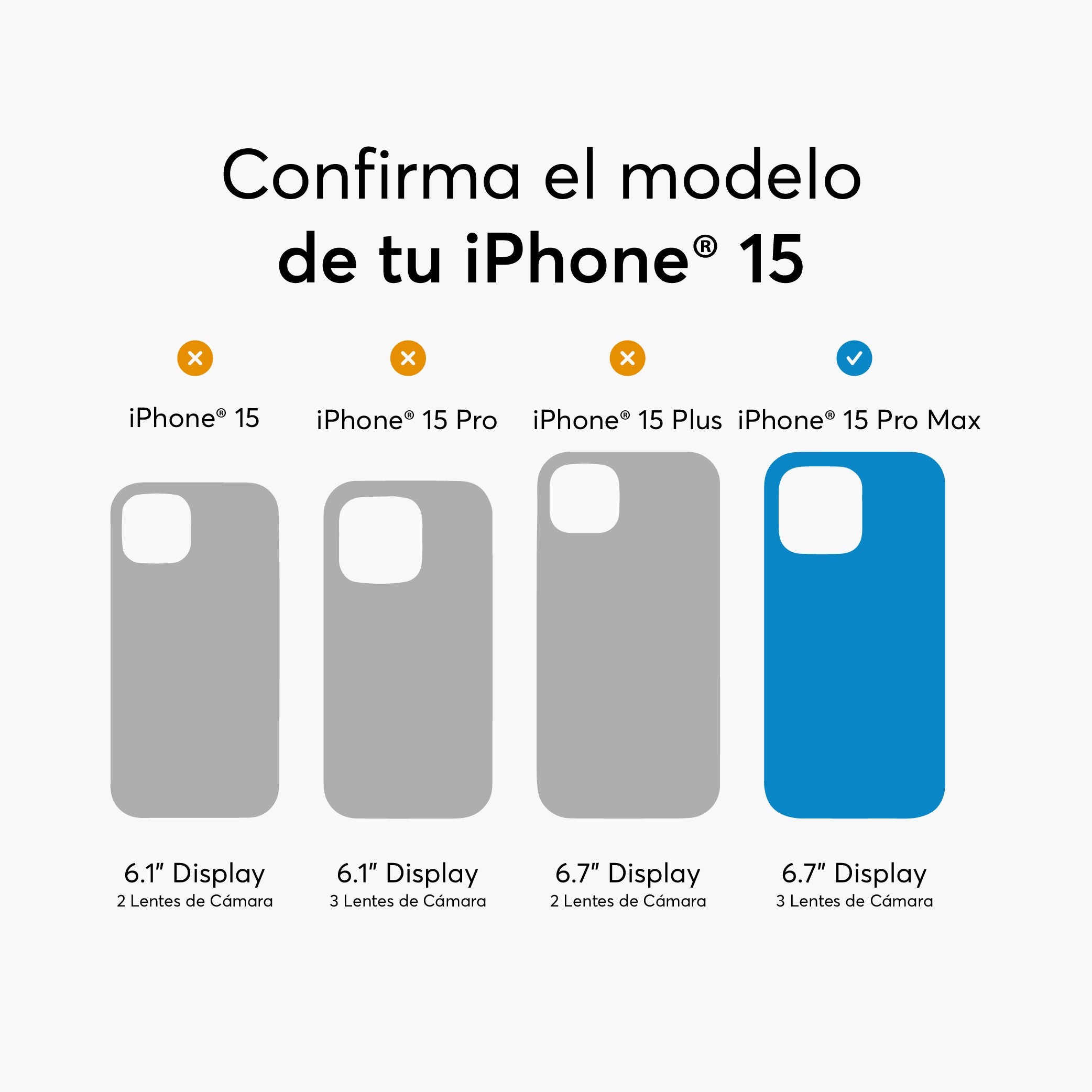 Protector de pantalla para iPhone 15 Pro Max NanoGlass dispositivo iphone 15 pro max
