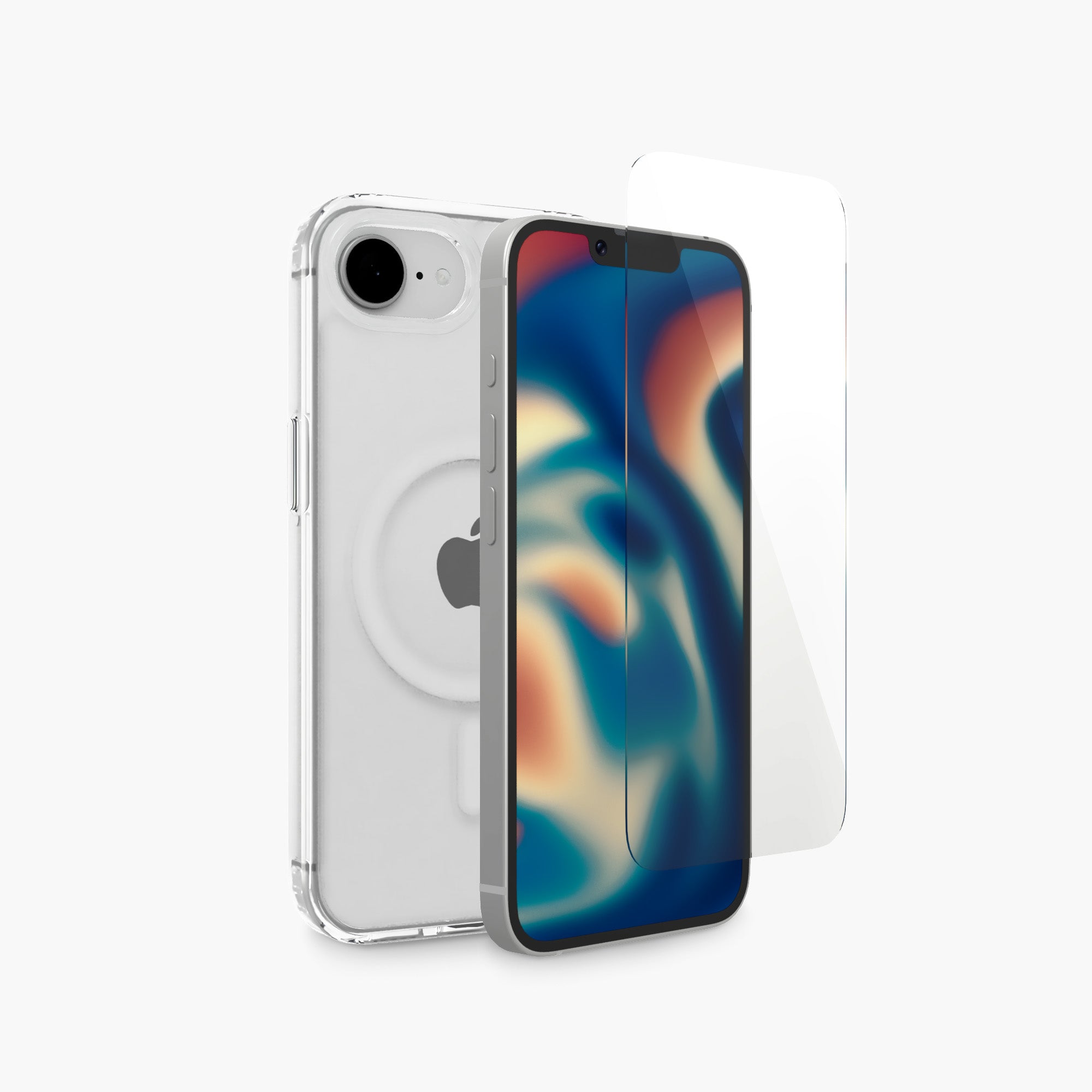 Combo Para iPhone 16e SafeCase Clear + GlassGuard