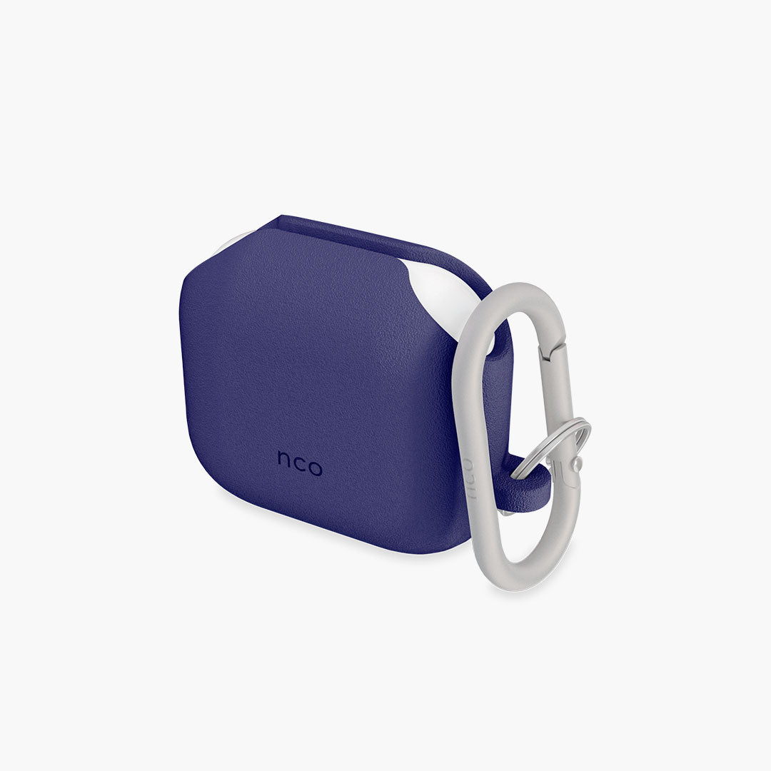 Funda SiliconeGuard Azul Naval para AirPods 3ra Gen con protección completa