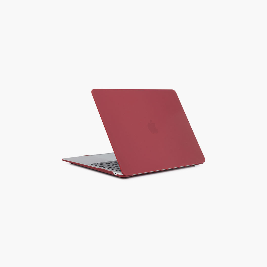 HardCase para MacBook Air Retina 13-inch 2020 M1 Chip Lateral Color Rojo Cereza