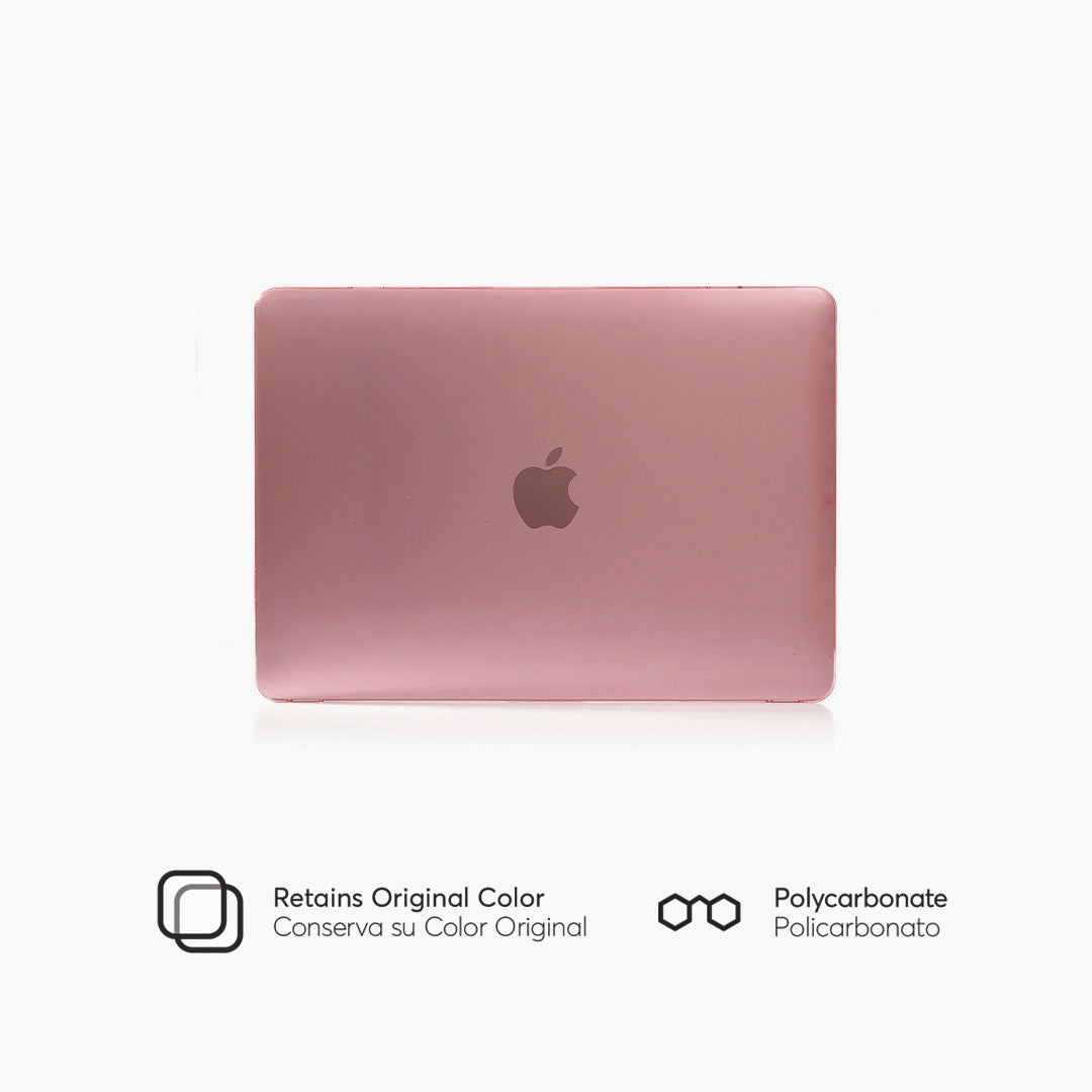 HardCase para MacBook Pro 13-inch 2020 M2 M1 Chip Superior Color Rosado