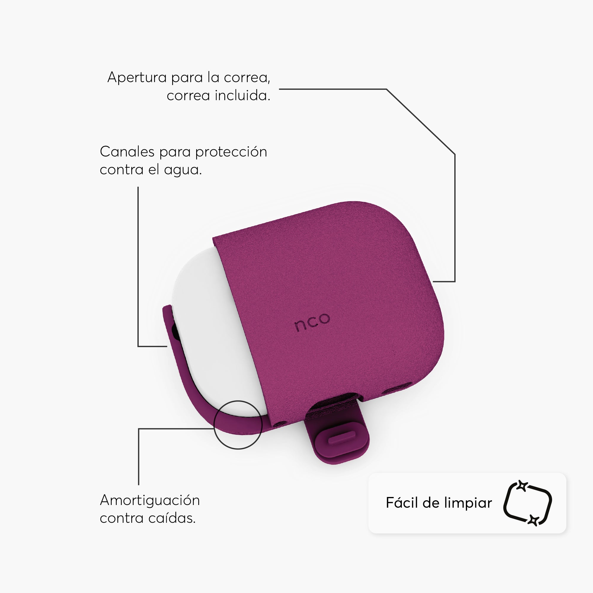 SiliconeGuard para AirPods Pro 3ra Gen