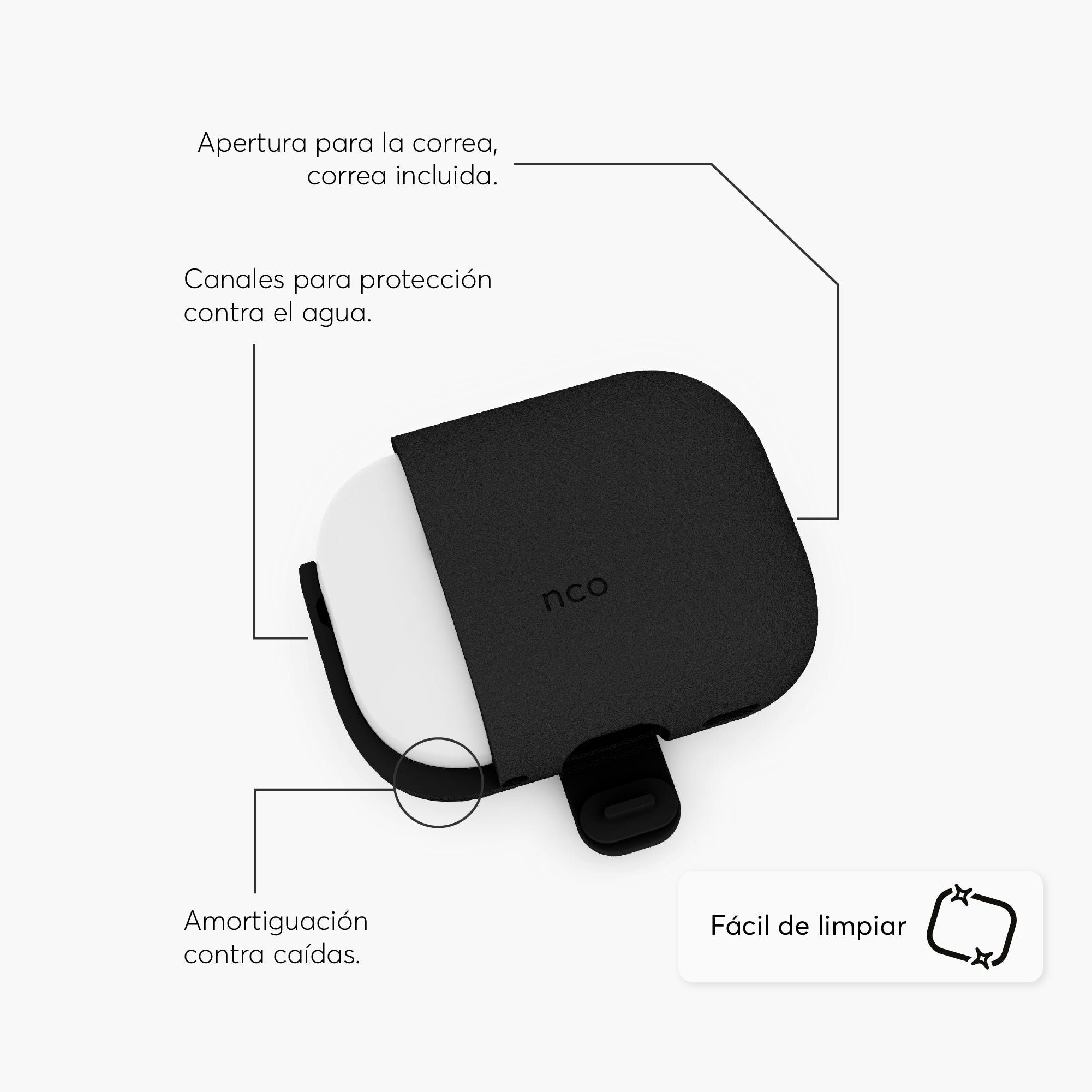 SiliconeGuard para AirPods Pro 3ra Gen