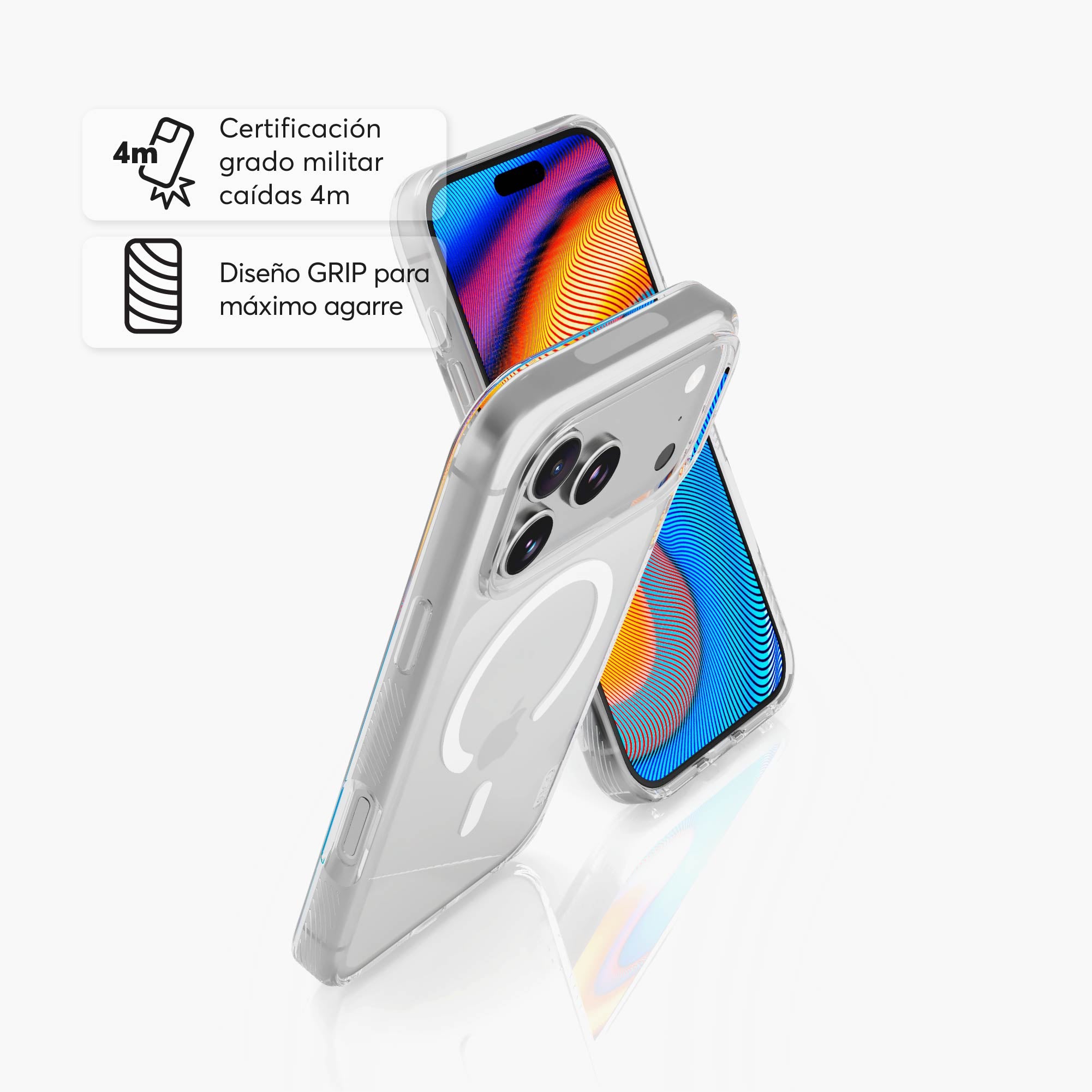 SafeCase Force Clear para iPhone 17 Series Compatible con MagSafe