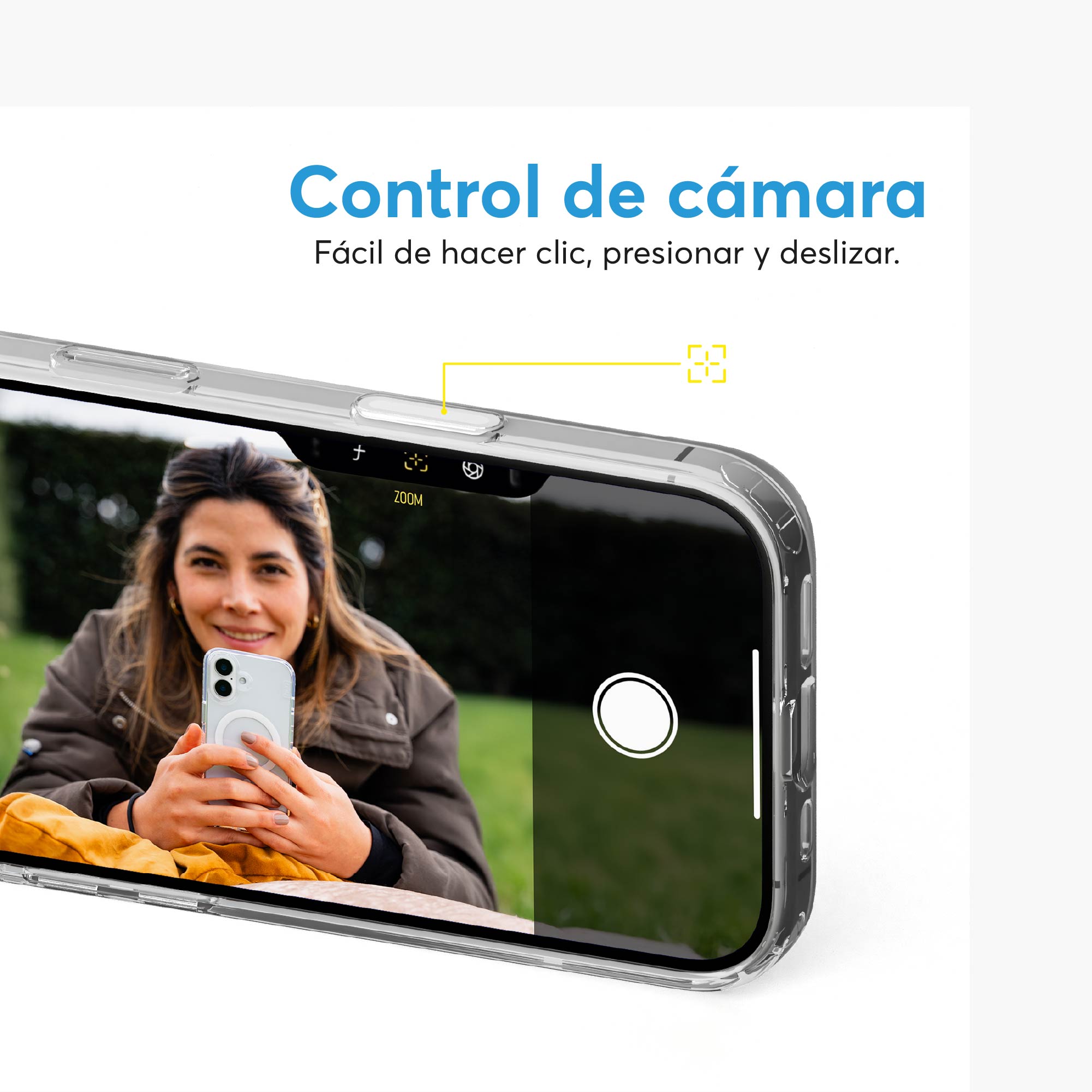 SafeCase Clear para iPhone 17 Series Compatible con MagSafe