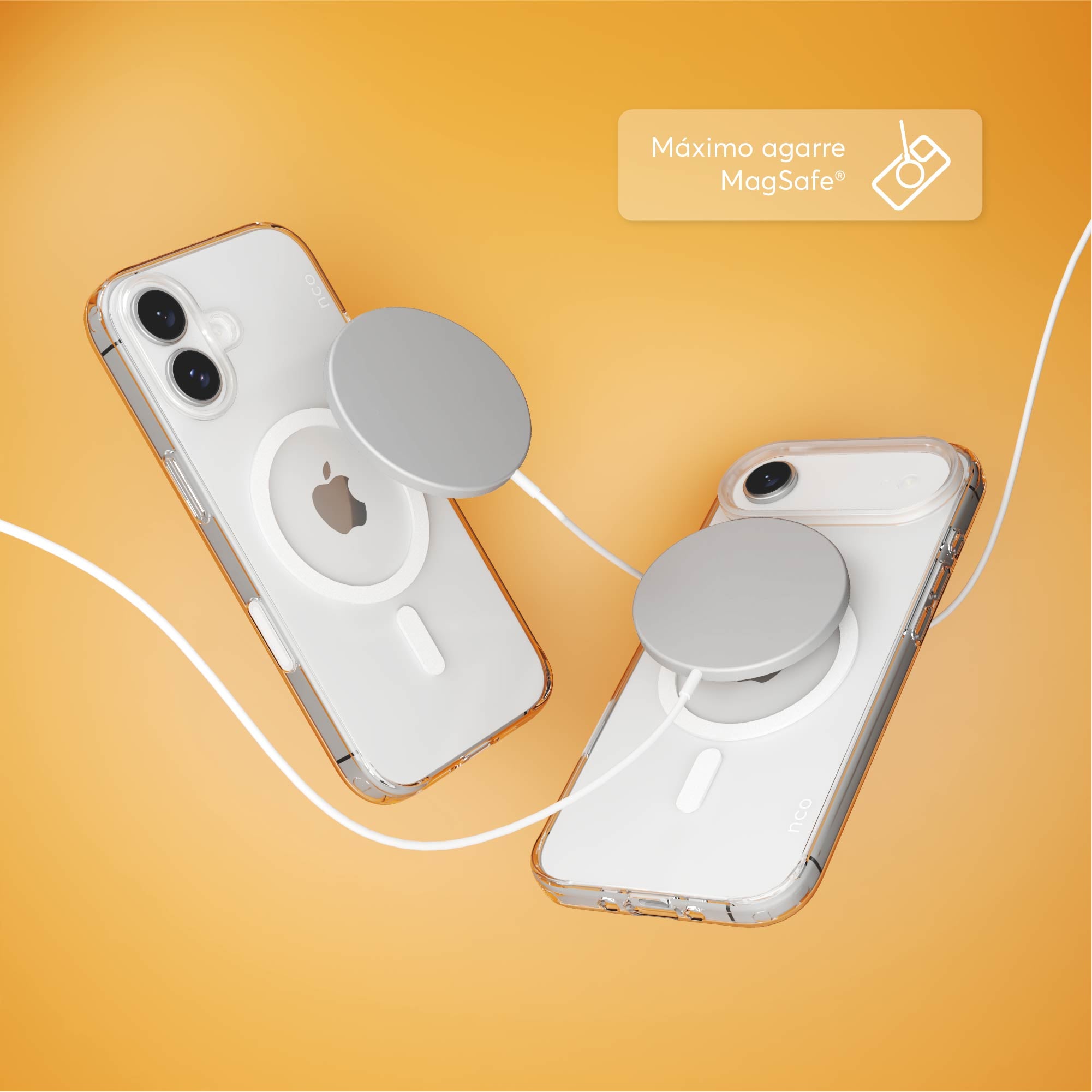 SafeCase Clear para iPhone 17 Series Compatible con MagSafe