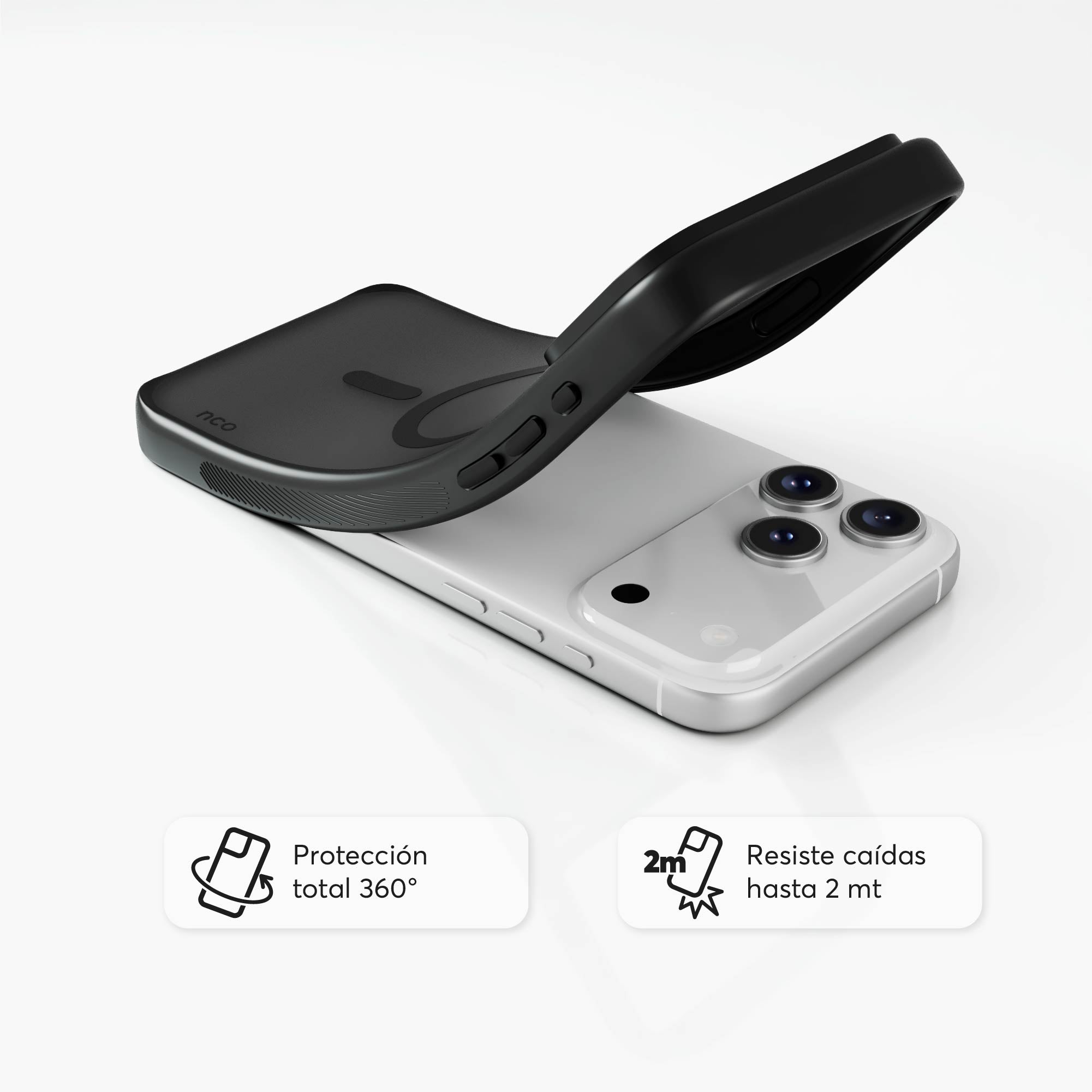 SafeCase Lite Negro para iPhone 17 Series Compatible con MagSafe