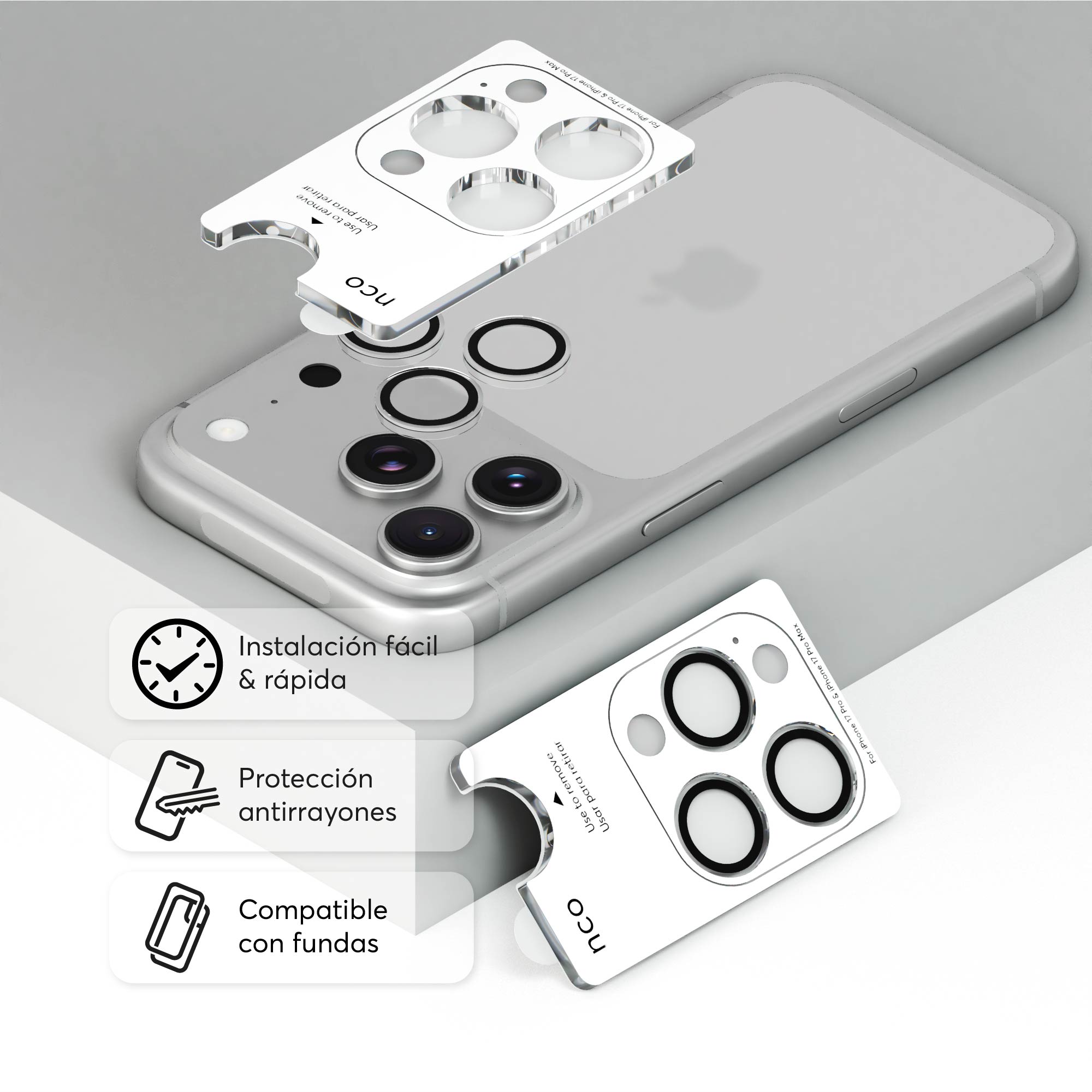 CamGuard para iPhone 17 Series Anillos