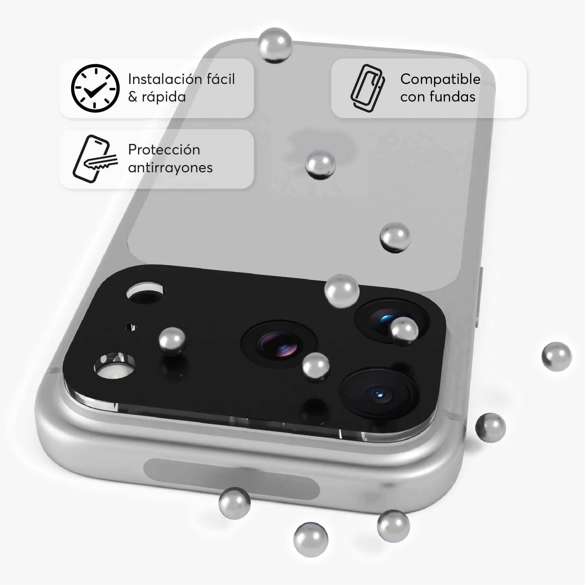 CamGuard para iPhone 17 Series Cobertura Total