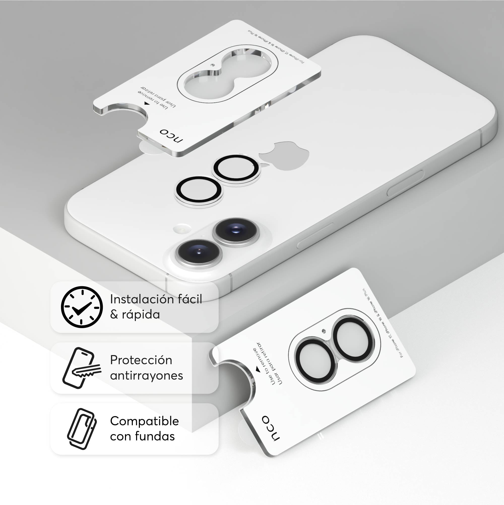 CamGuard para iPhone 17 Series Anillos