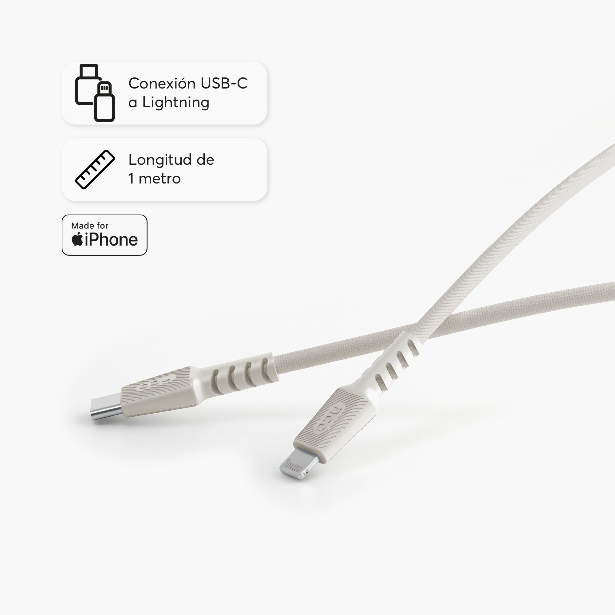 Cable PowerLite USB-C to Lightning