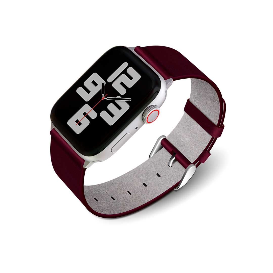 Correa de cuero Mario Hernández Sangría para Apple Watch
