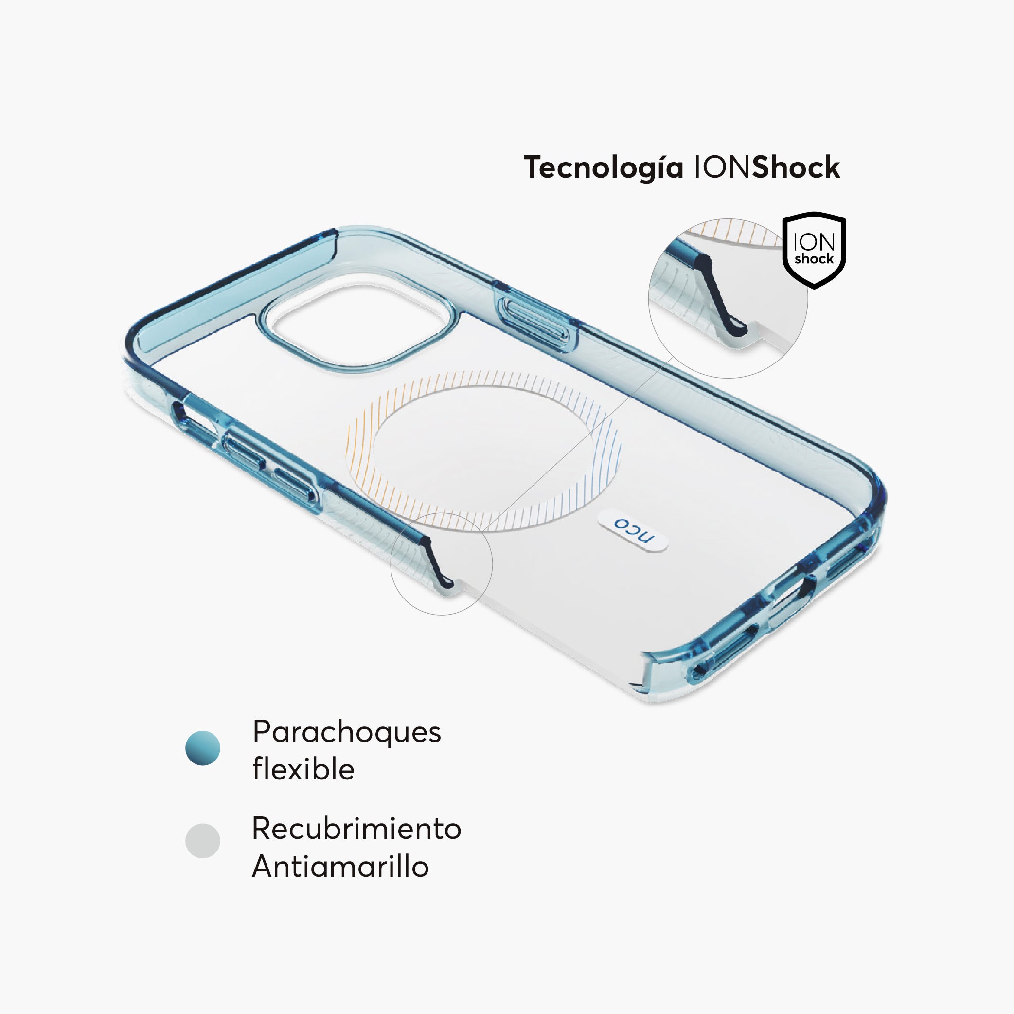 Combo SafeCase Force compatible con MagSafe para iPhone 15 + GlassGuard