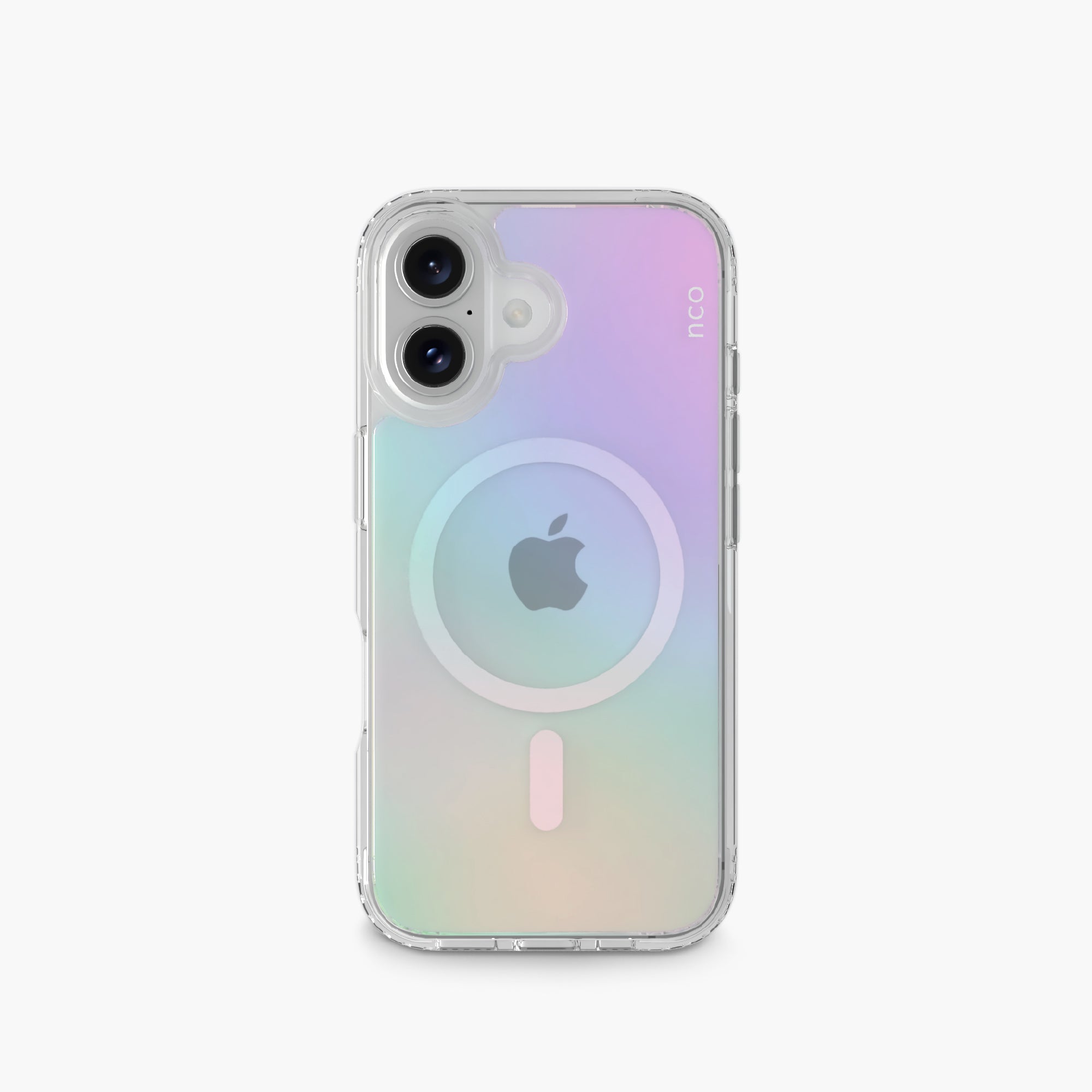 SafeCase Clear Rainbow Compatible con MagSafe For iPhone 16 Series