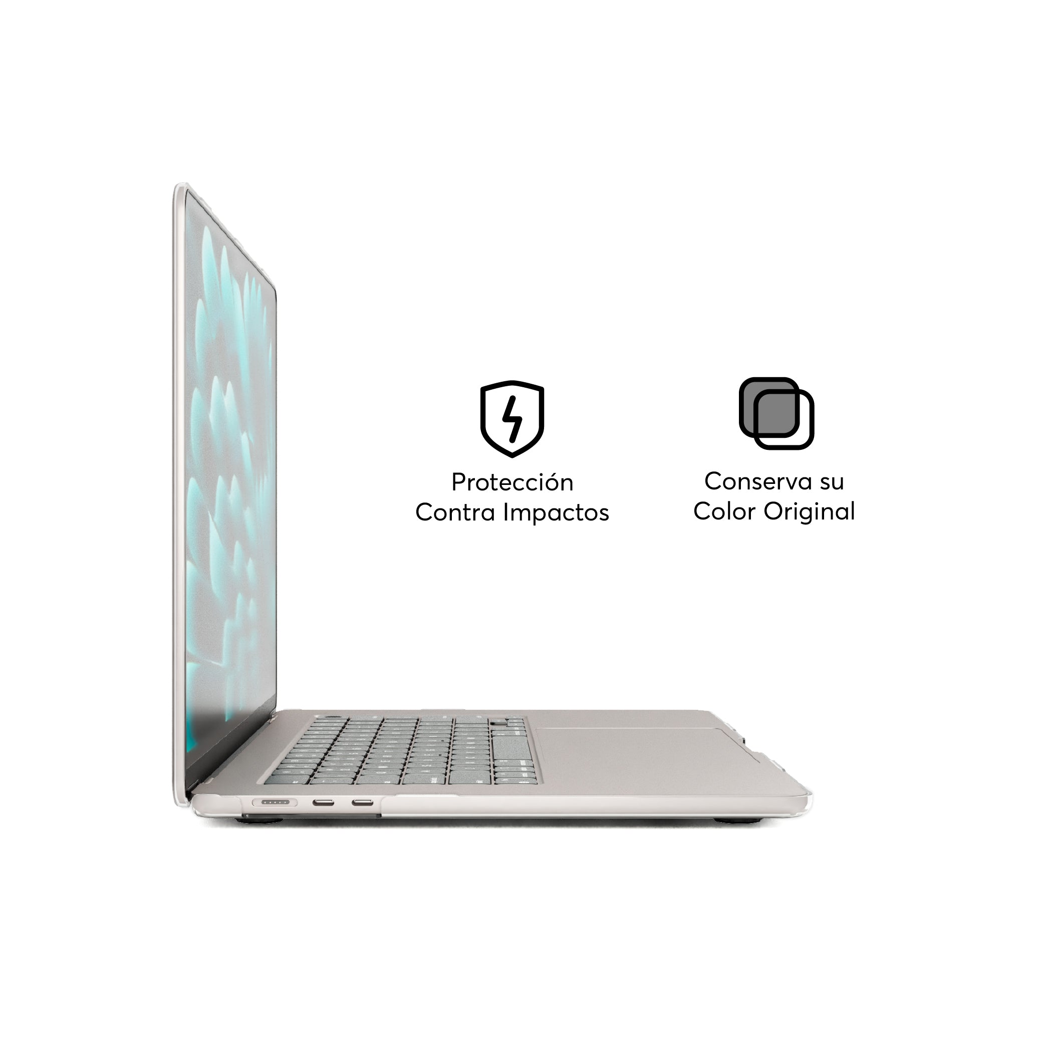 Combo HardCase para MacBook Air 15.3 + SleeveGuard (M2, M3)