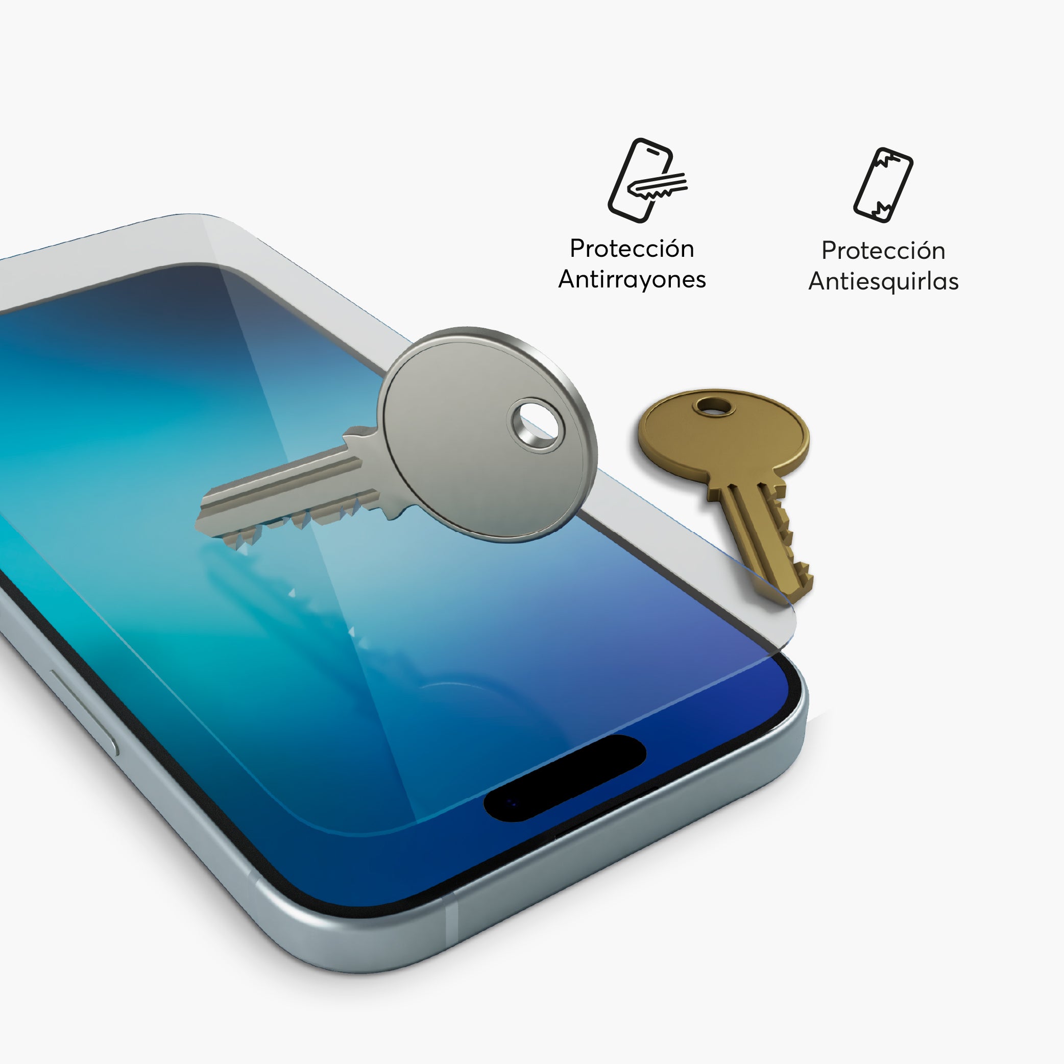 GlassGuard ion+ para iPhone 15 Series