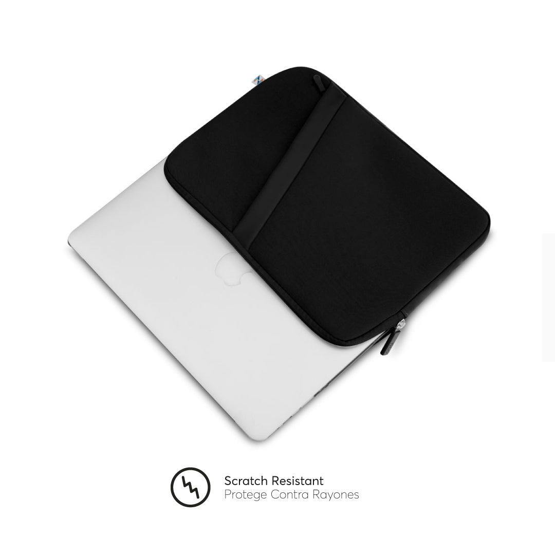 SleeveGuard Negro acabado suave - Funda de viaje confortable para MacBook Pro 16