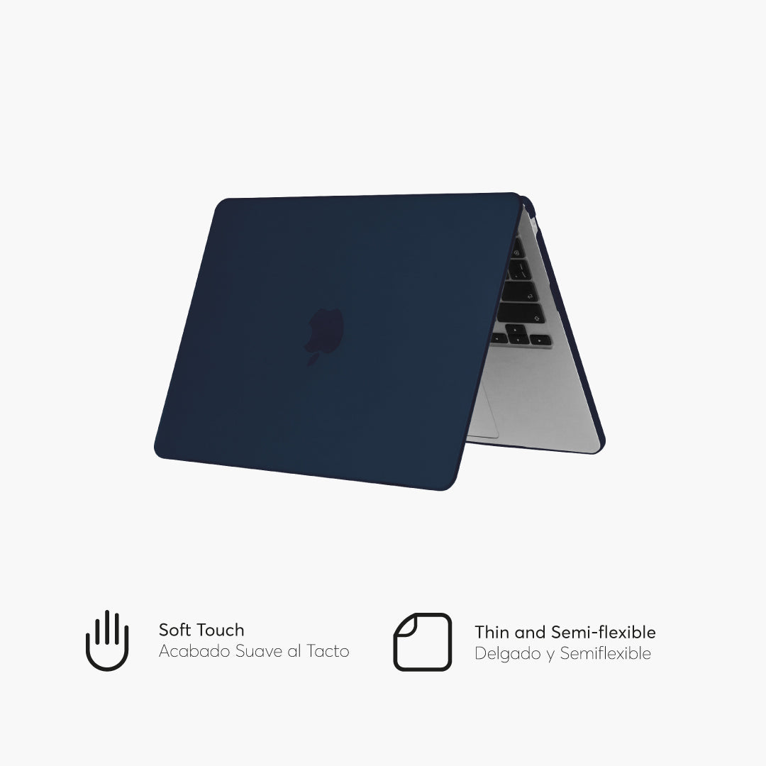 HardCase para MacBook Air 13.6-inch 2022 M2 Chip Lateral Color Azul Naval